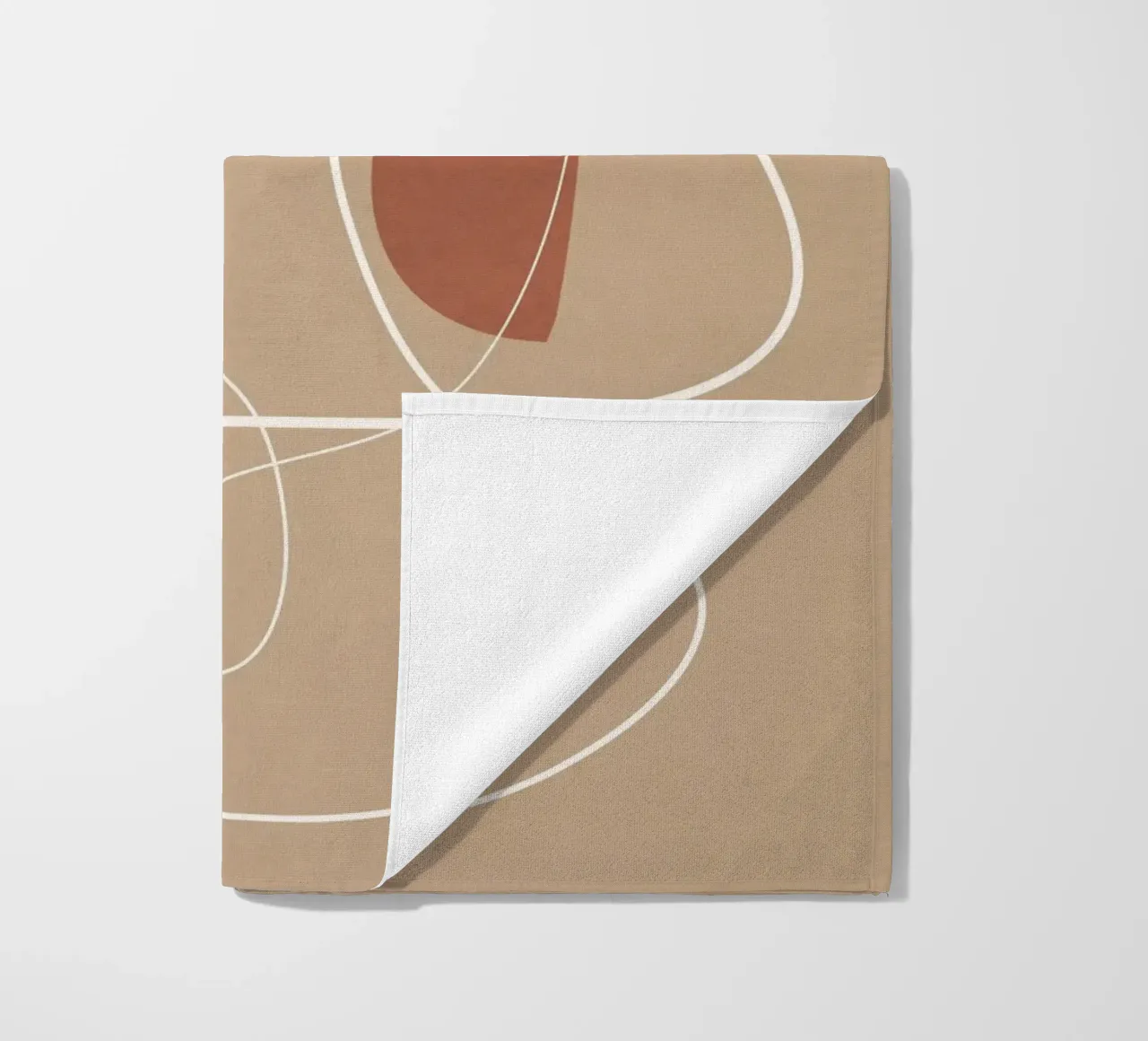 Thin Flow 2 beach towel by Flow Line 2