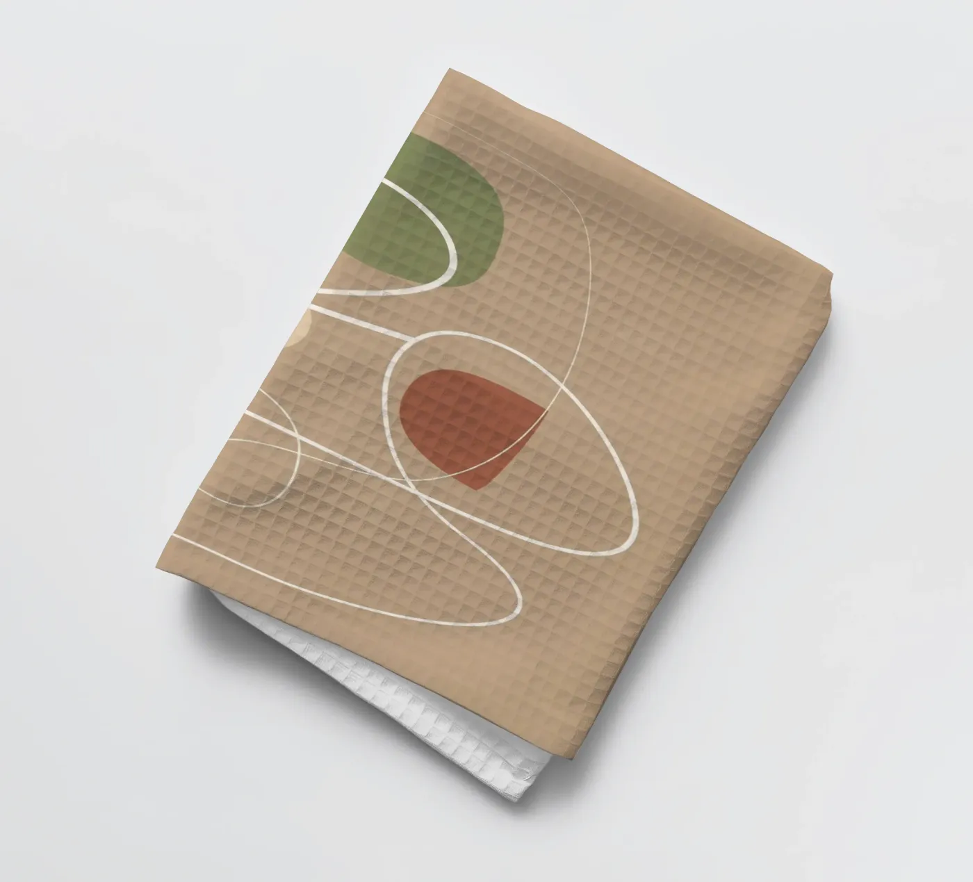 Thin Flow 2 tea towel by Flow Line 2
