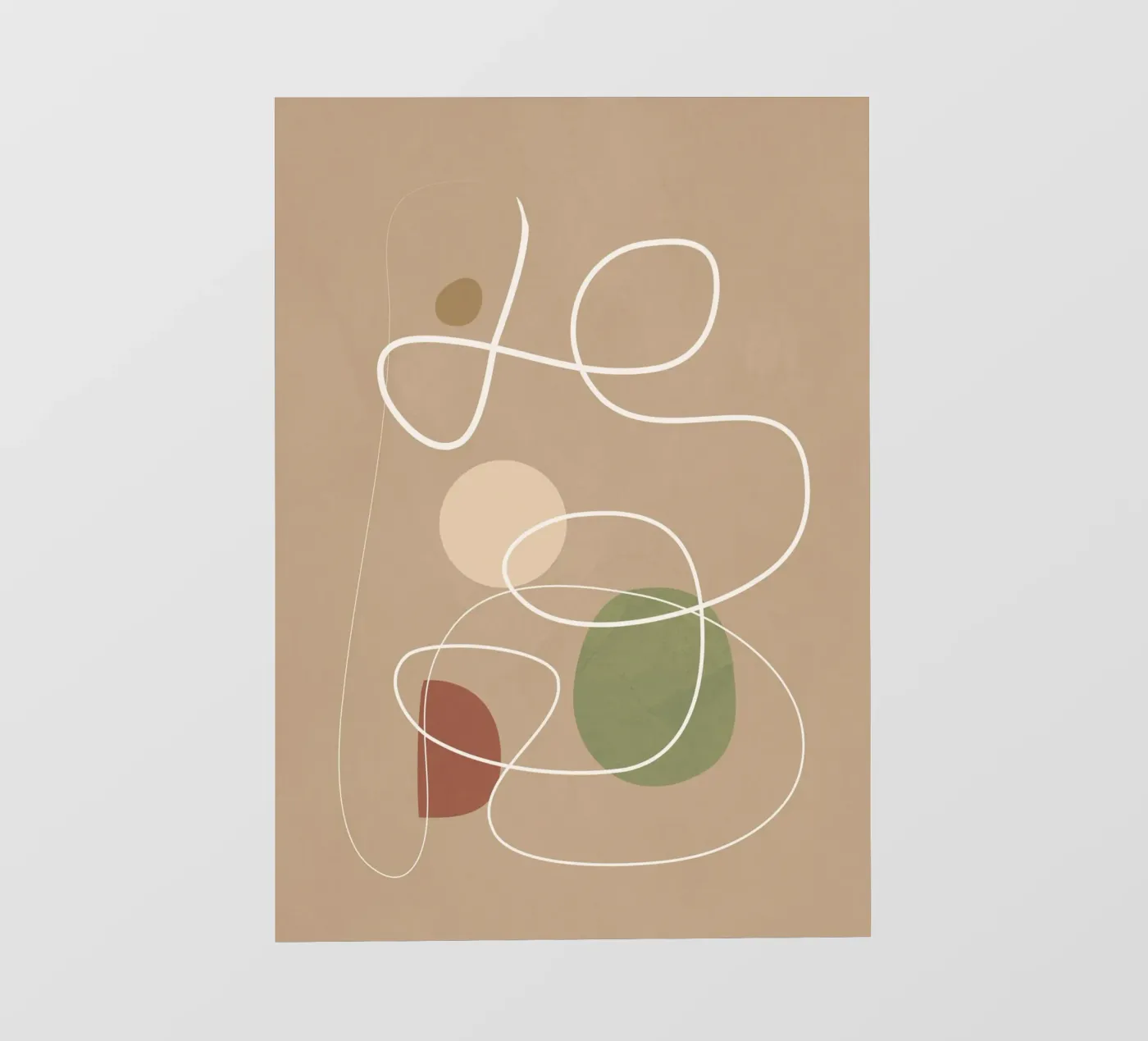 Thin Flow 3 fotobehang van Flow Line 2