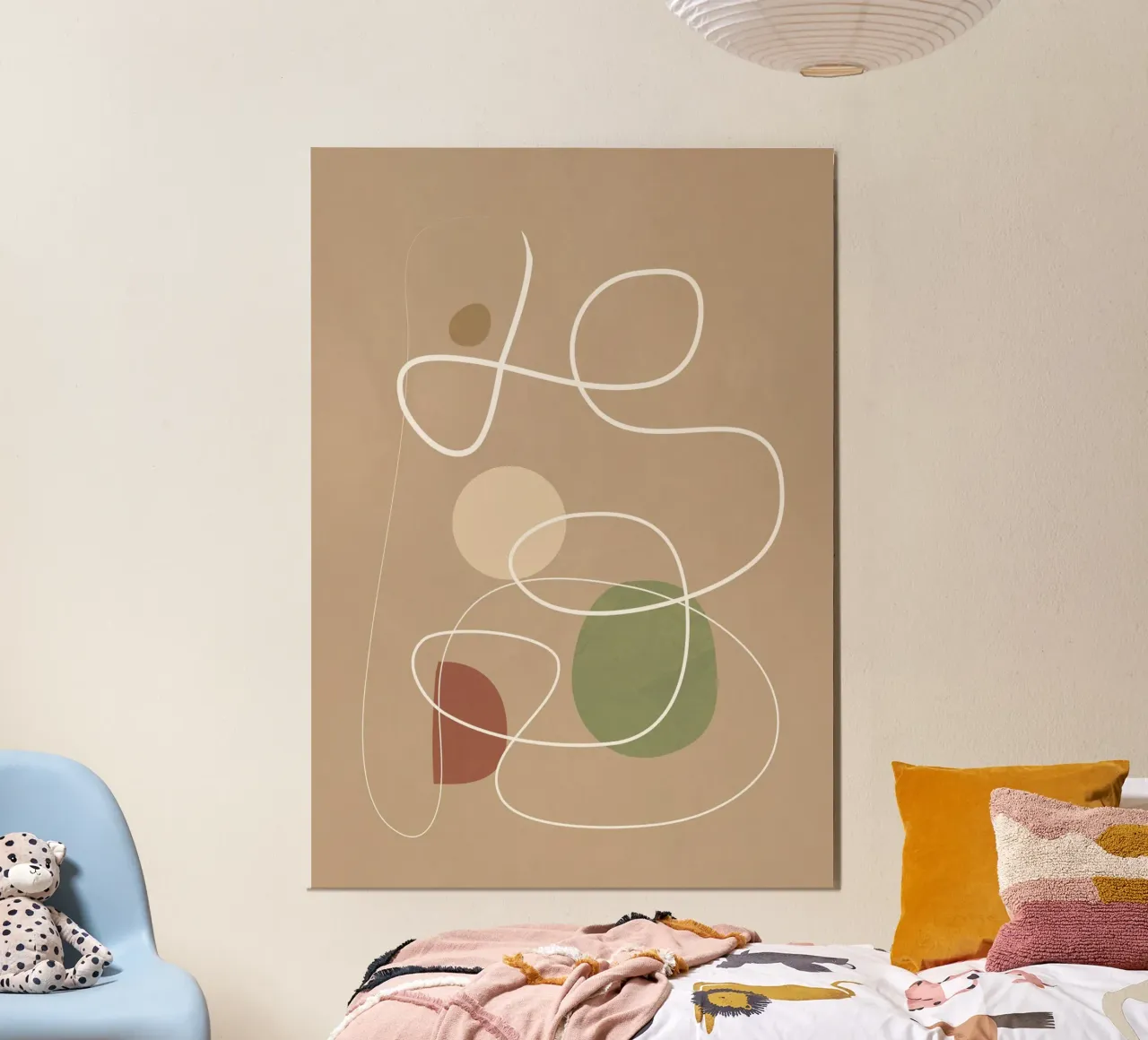 Thin Flow 3 Poster von Flow Line 2