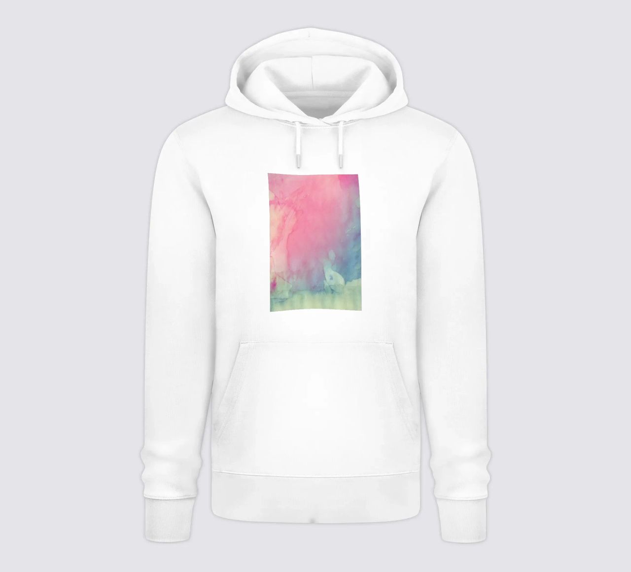 Ombre di colore felpa con cappuccio da cafelab
