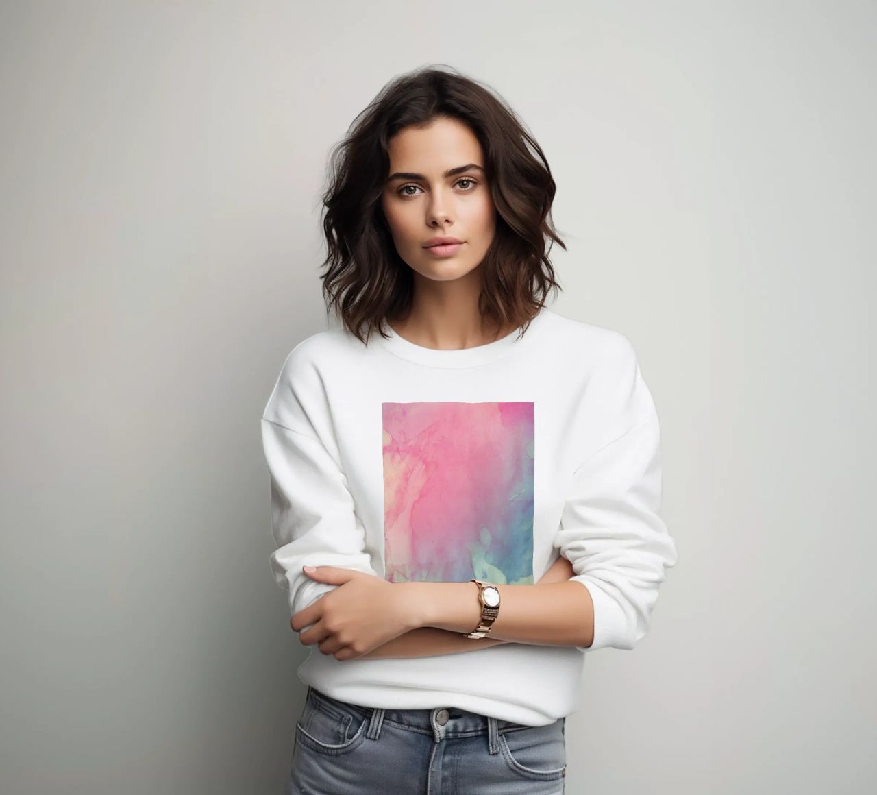 Kleurenschaduwen sweatshirt van cafelab