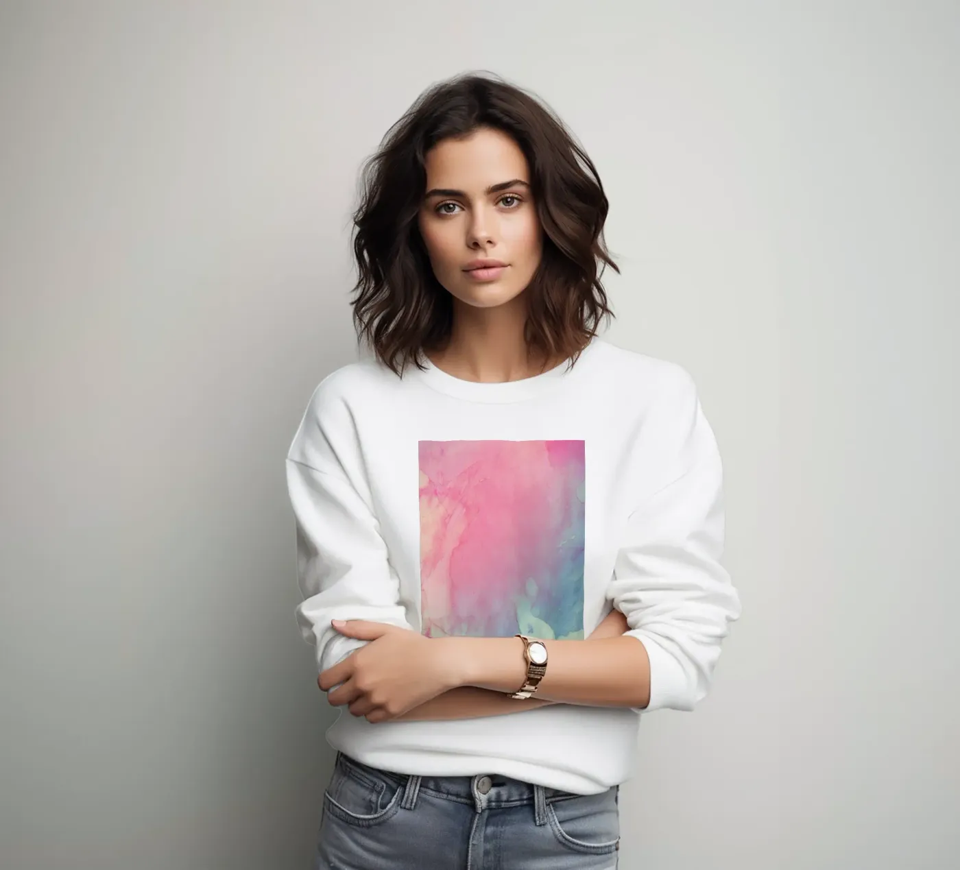 Color Shadows Sweatshirt von cafelab