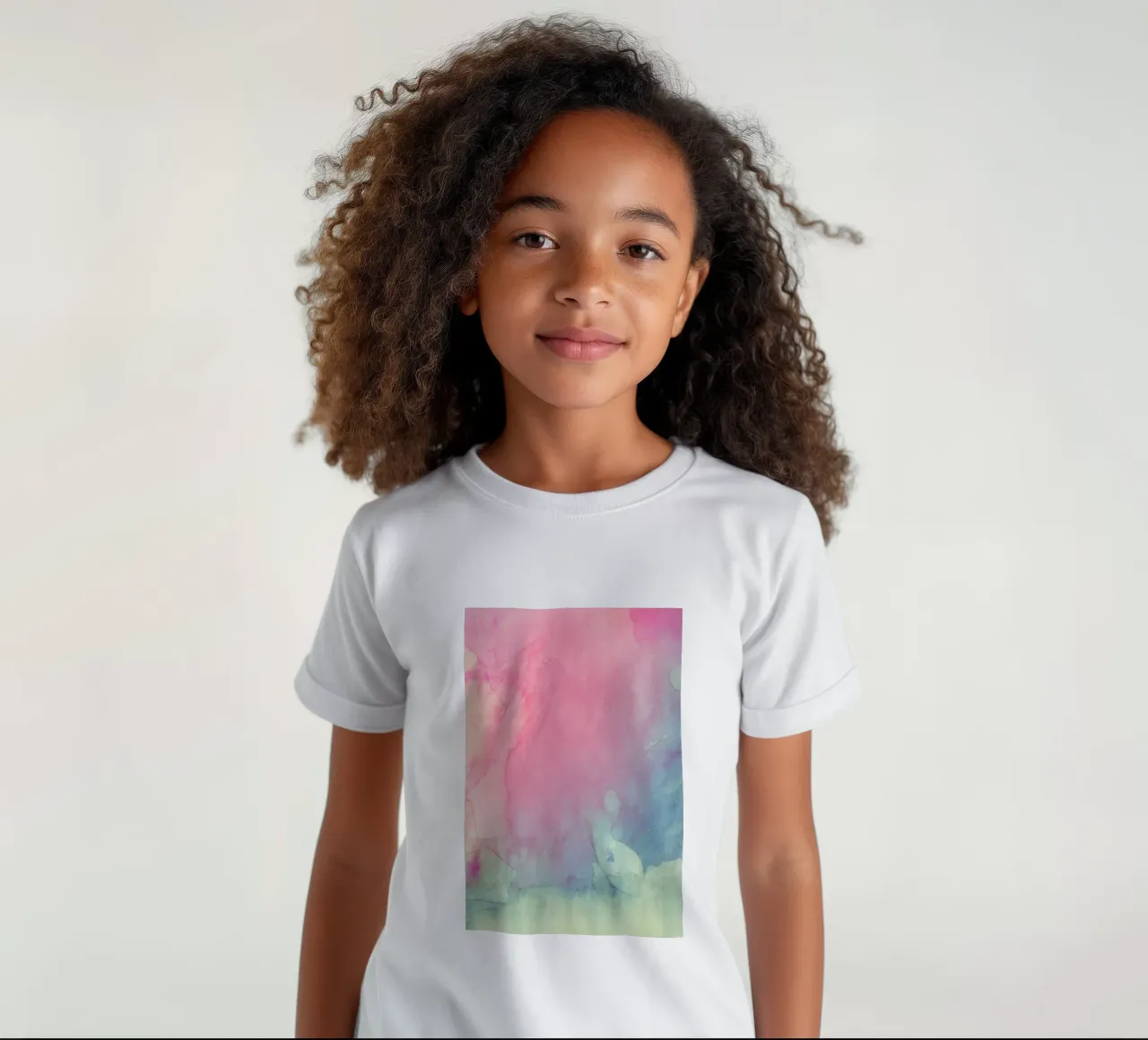 Color Shadows Kinder T-Shirt von cafelab