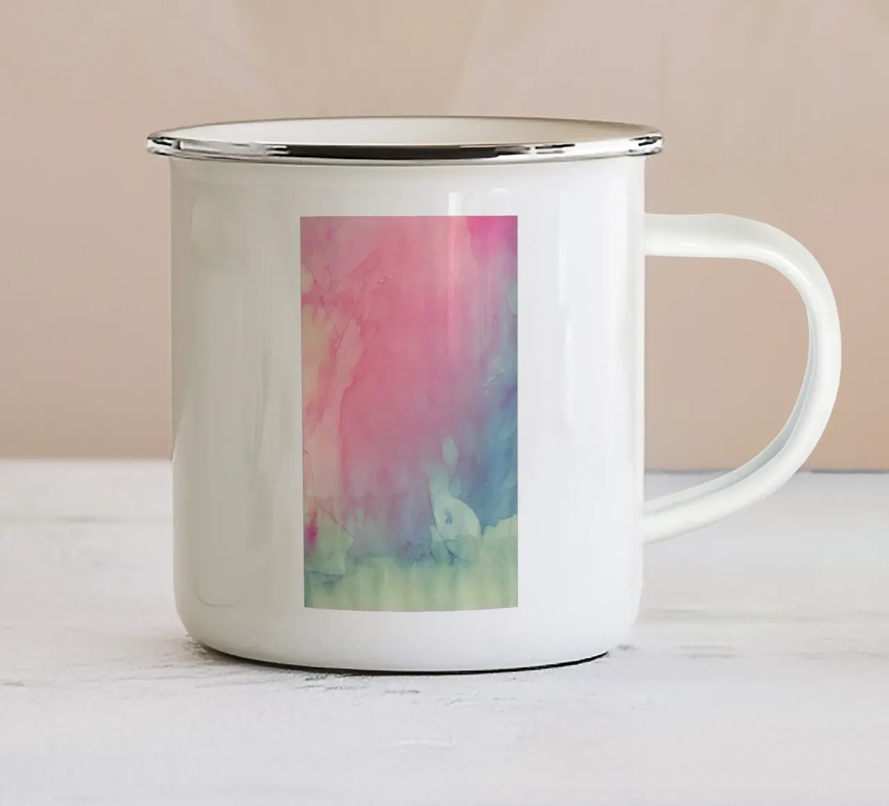 Color Shadows enamel mug by cafelab