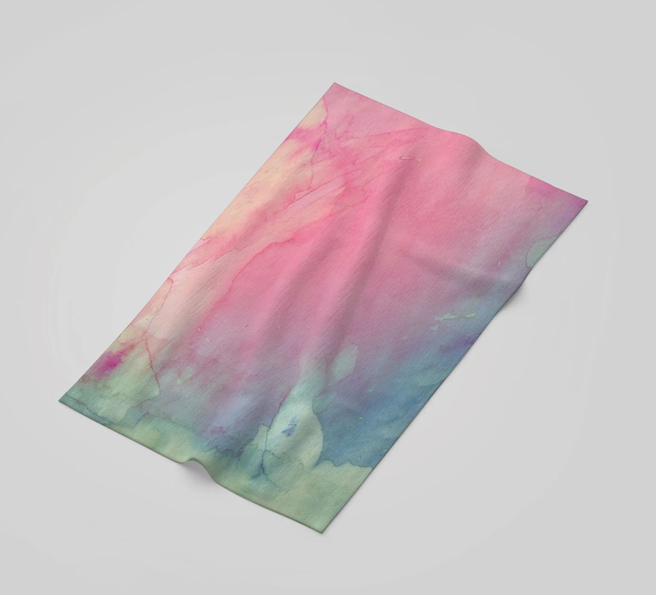 Kleurenschaduwen strandhanddoek van cafelab