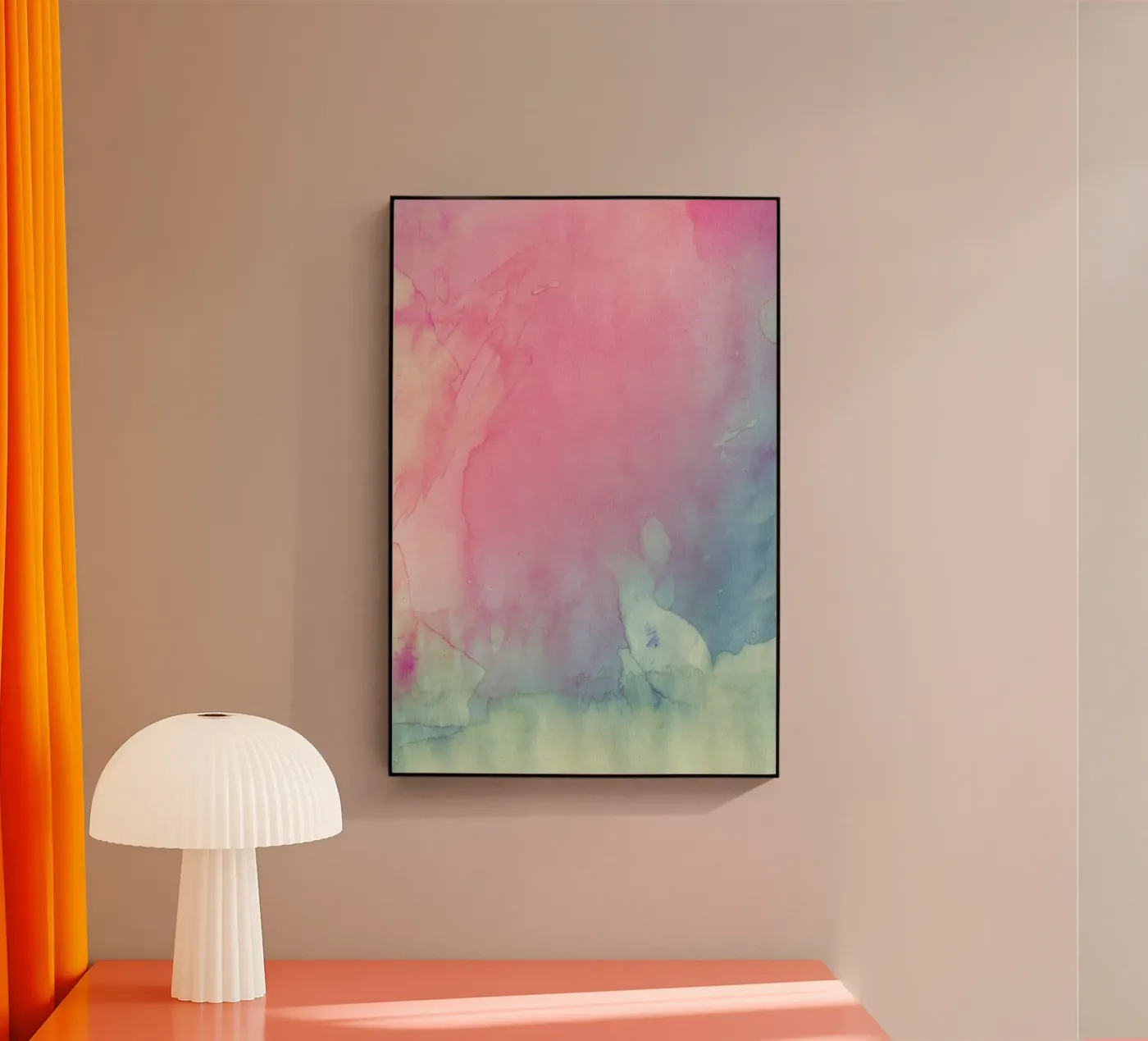 Kleurenschaduwen acryl van cafelab