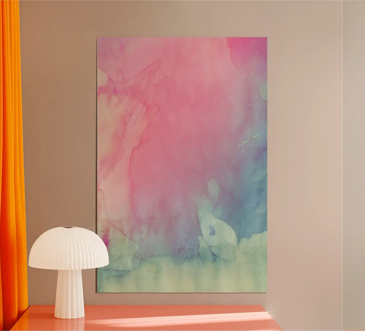 Ombres de couleur poster de cafelab
