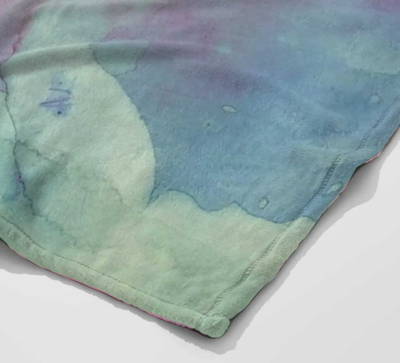 Ombre di colore coperta in pile da cafelab