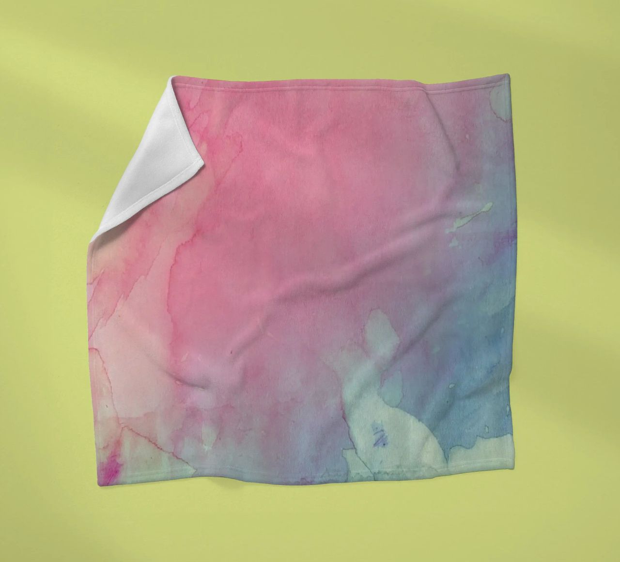 Kleurenschaduwen fleecedeken van cafelab