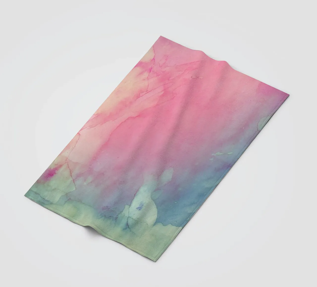 Ombre di colore coperta in pile da cafelab