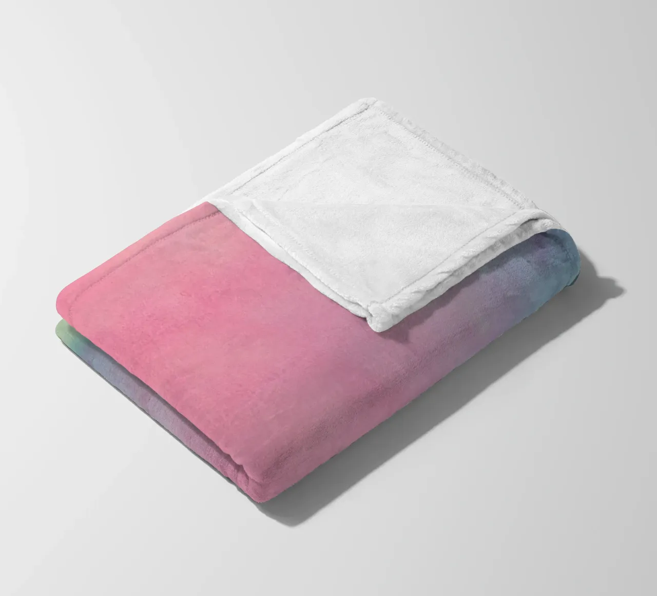 Ombre di colore coperta in pile da cafelab