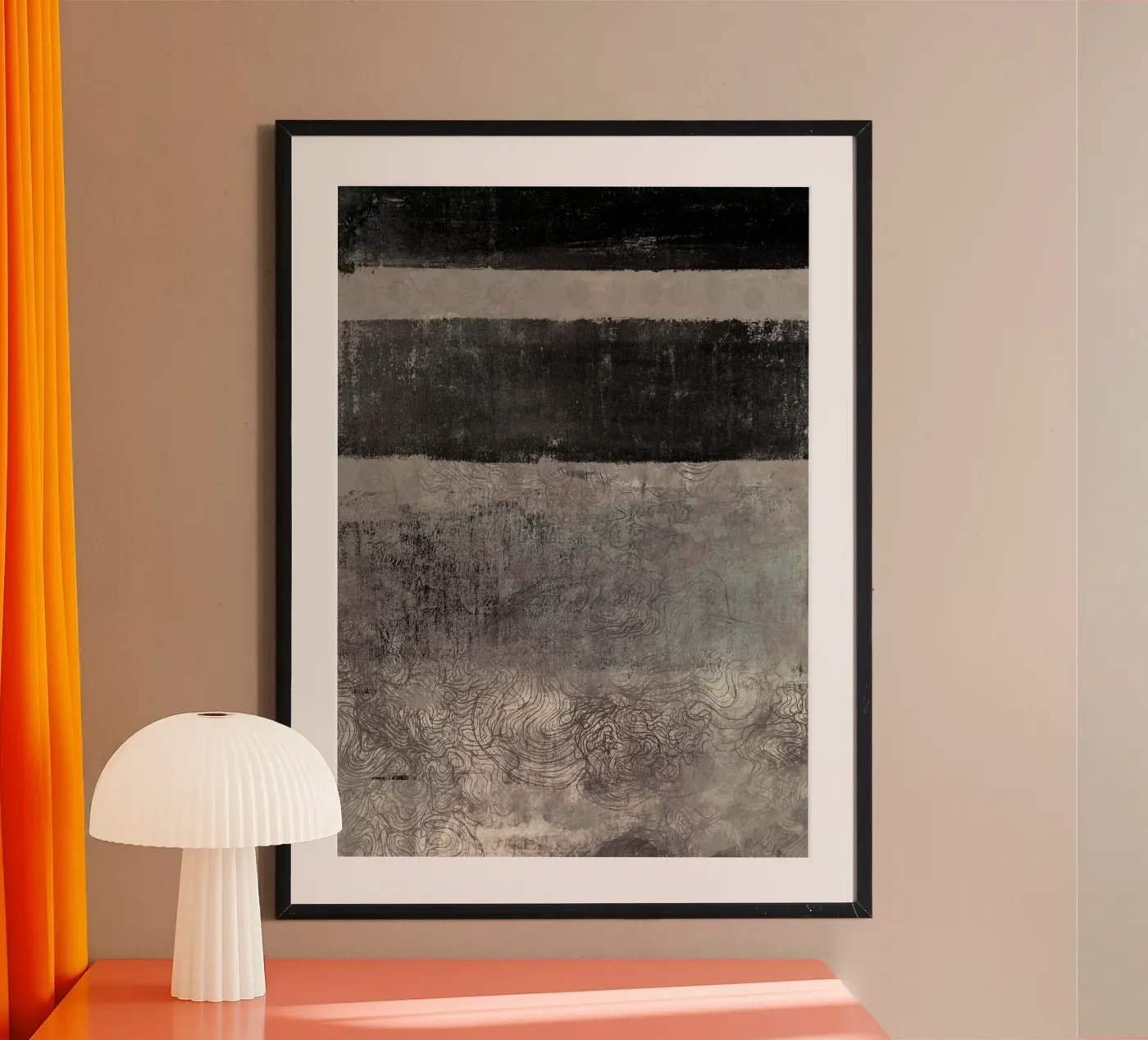 leather strip poster da k i m