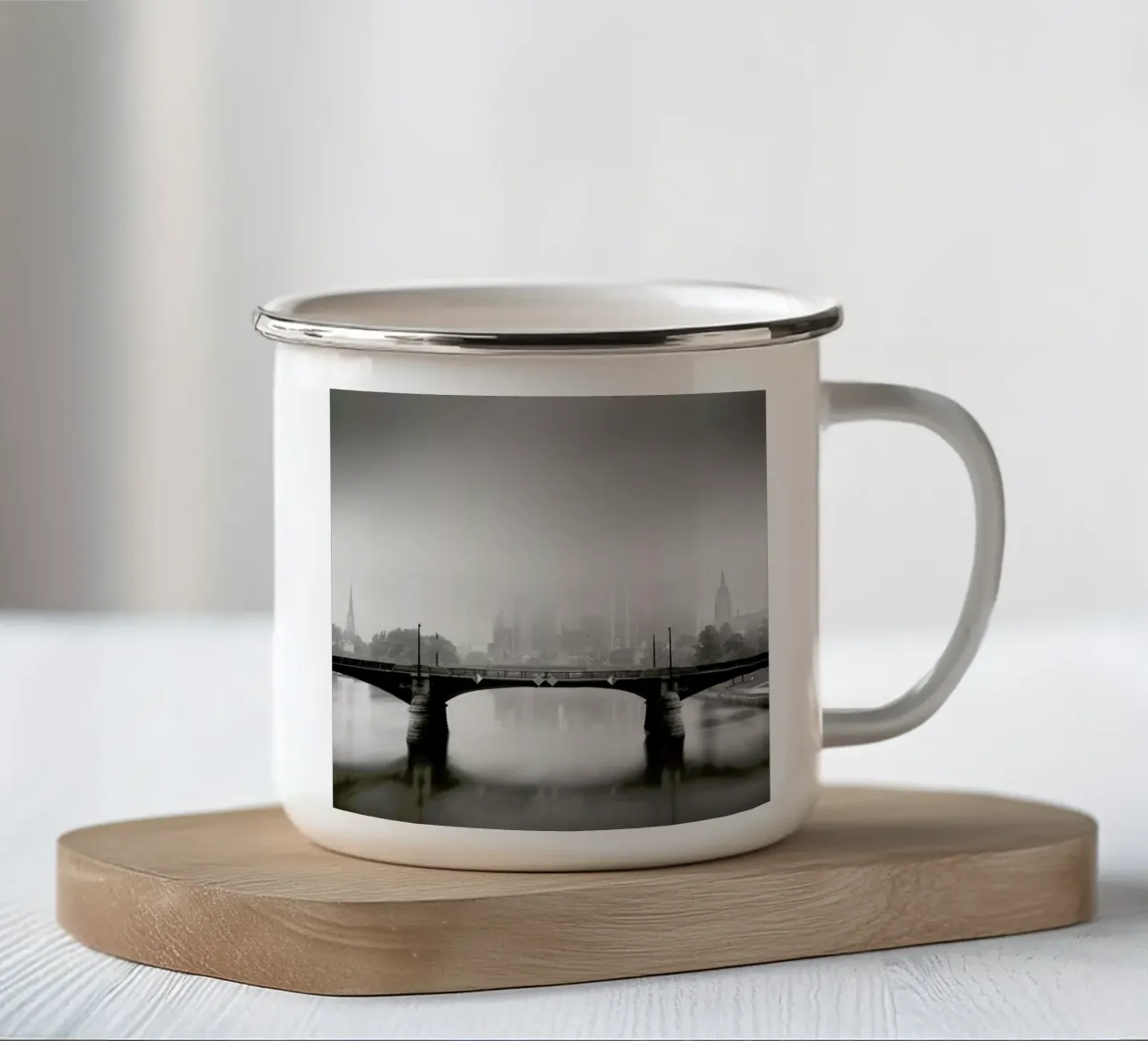 Financial fog tazza in smalto da Håggard Photography | Ronny Behnert