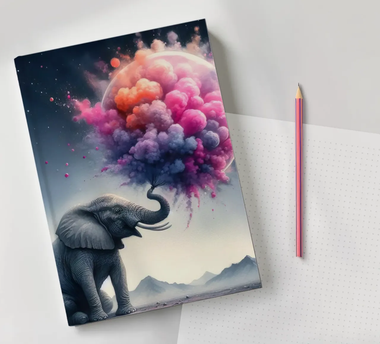 inflatable elephant notebook by 🎁 ARTVI-SHOP