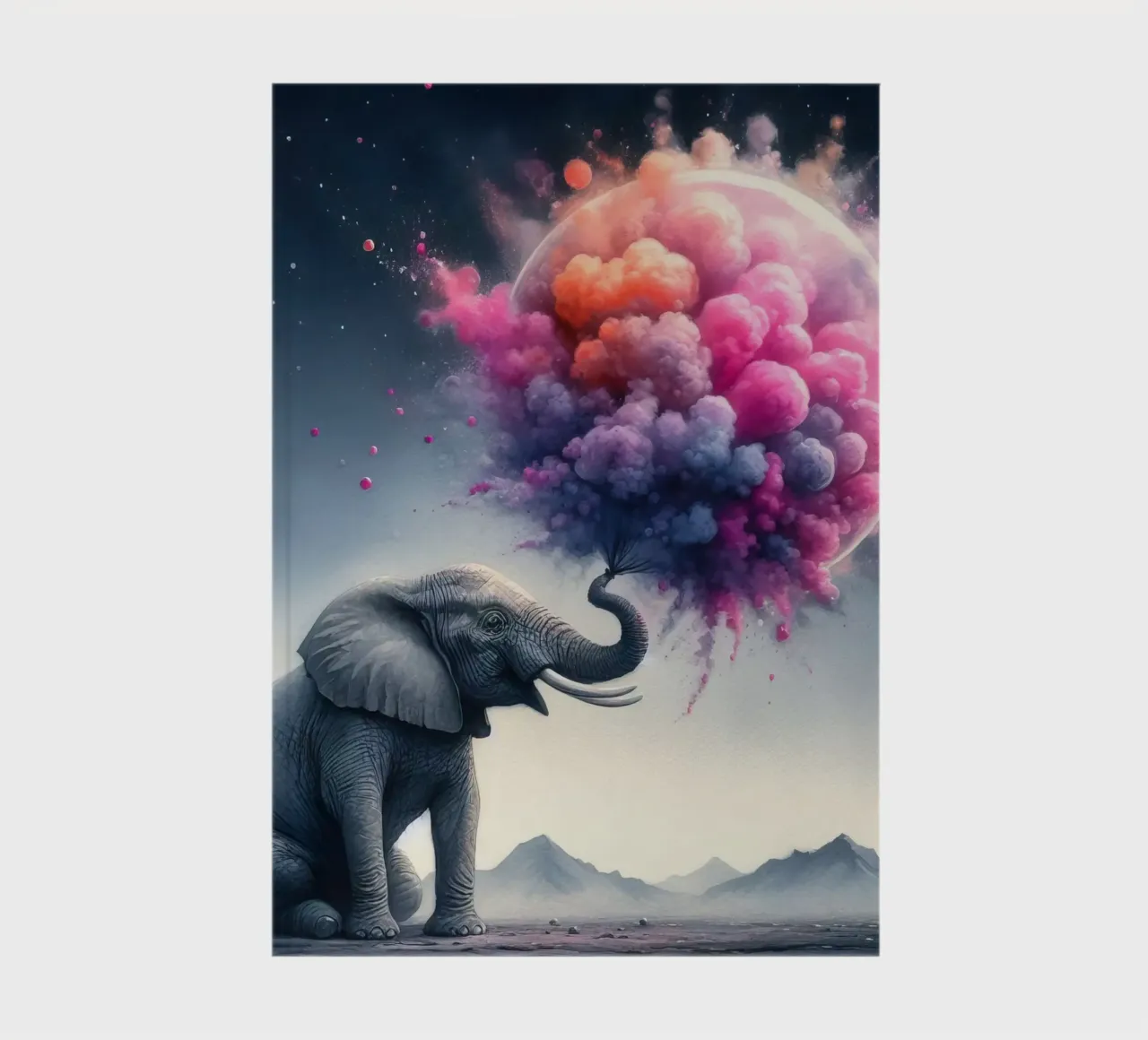 inflatable elephant notebook by 🎁 ARTVI-SHOP