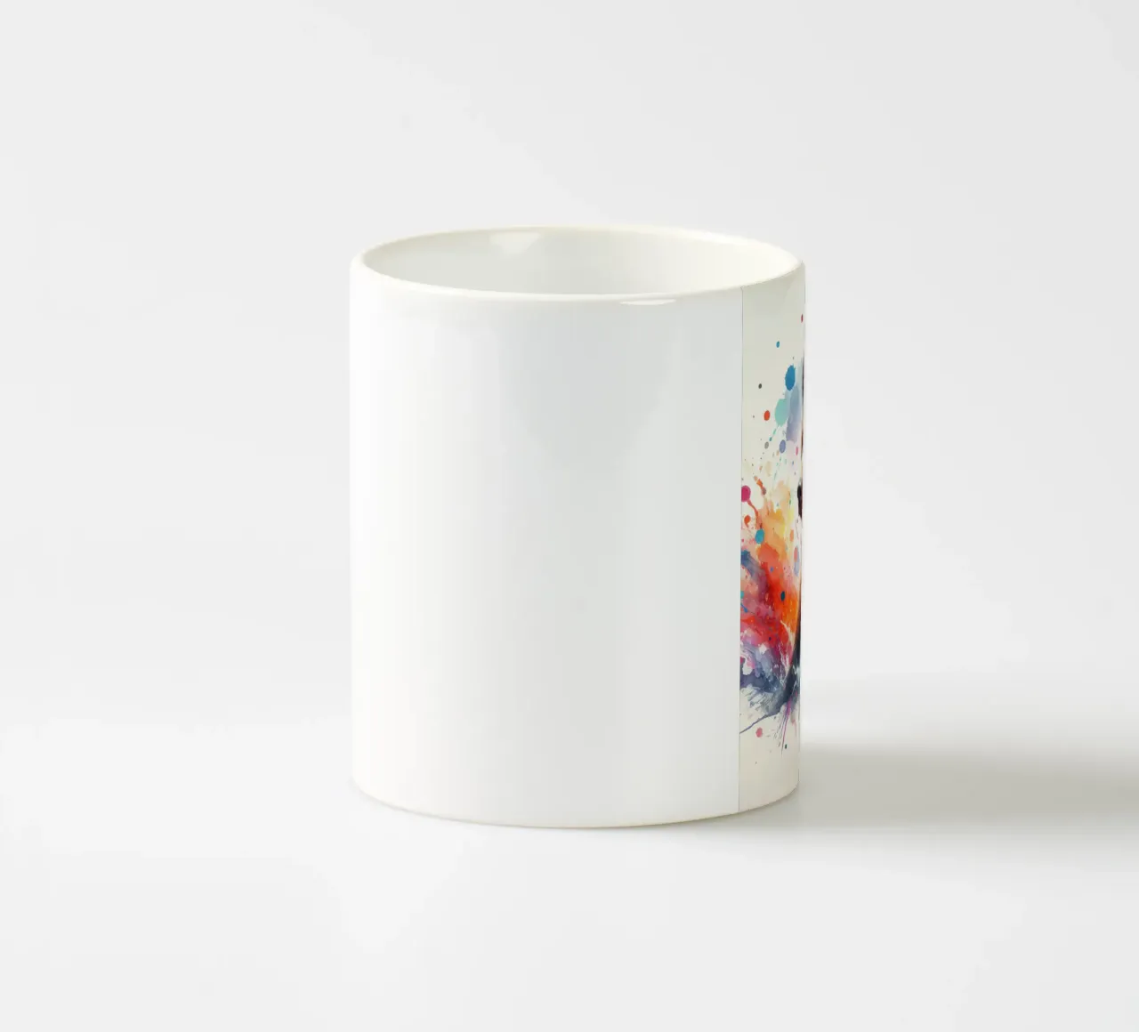 Orso in acquerello tazza in ceramica da ARTVI-SHOP