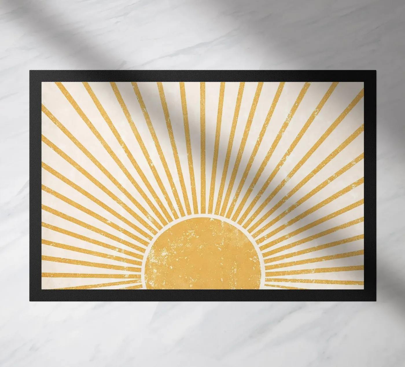 Boho Sunset Yellow Celestial zerbino da Ninaittwaa