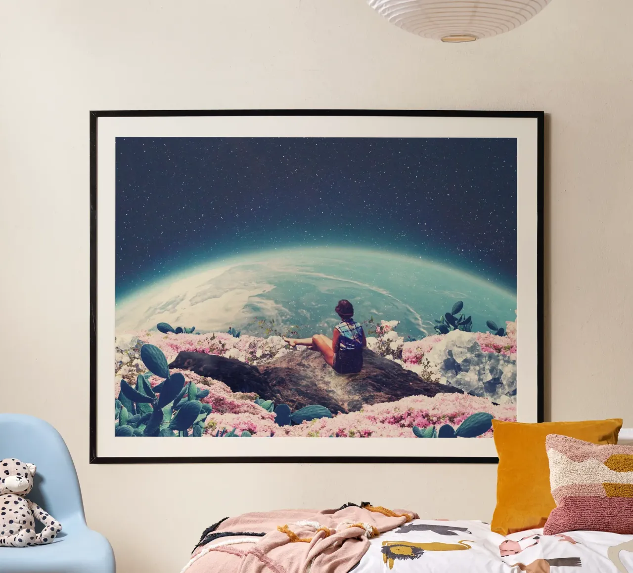 My World Blossomed when I Loved You Horizontal carta hahnemühle da Frank Moth