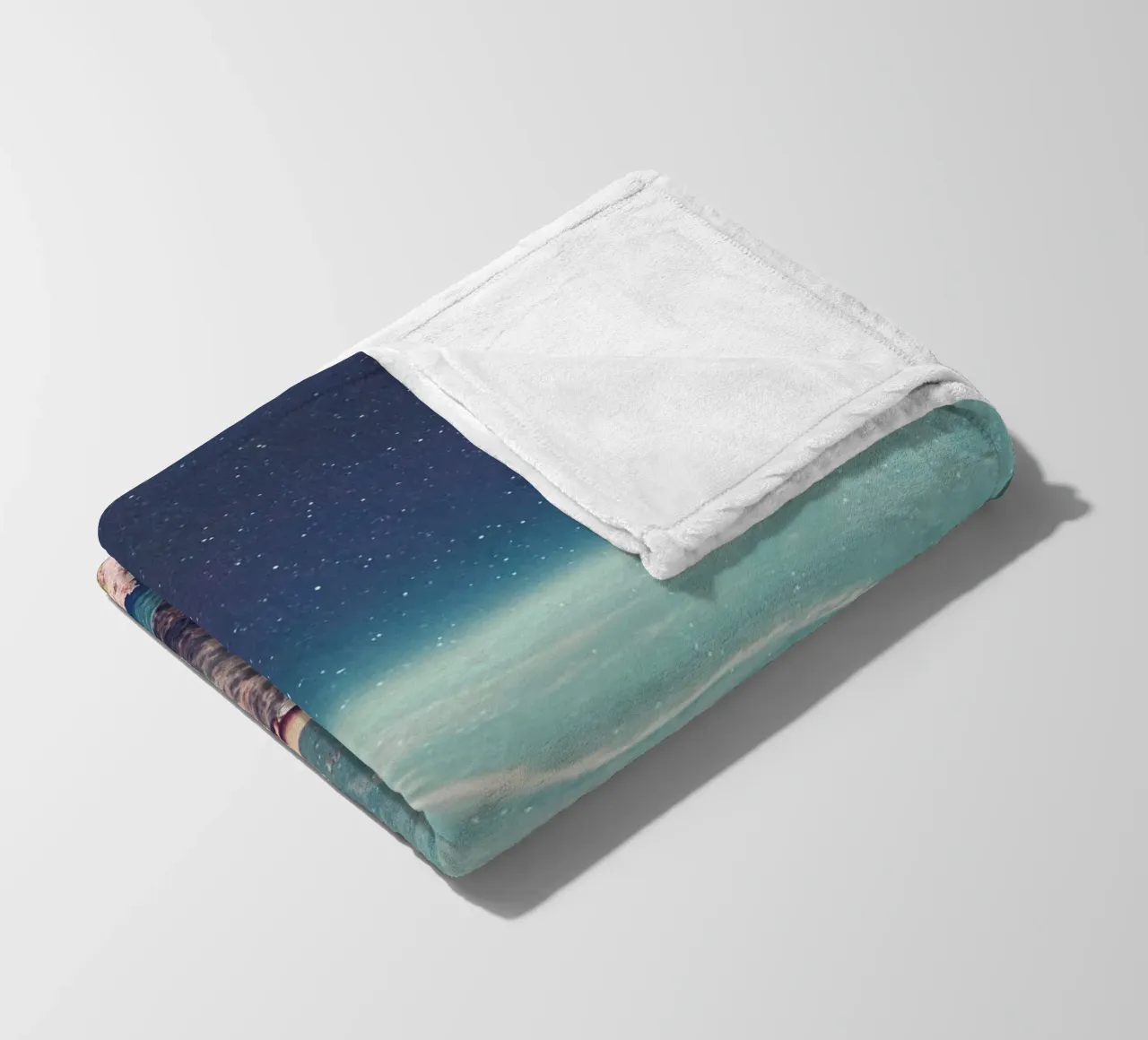 My World Blossomed when I Loved You Horizontal coperta in pile da Frank Moth