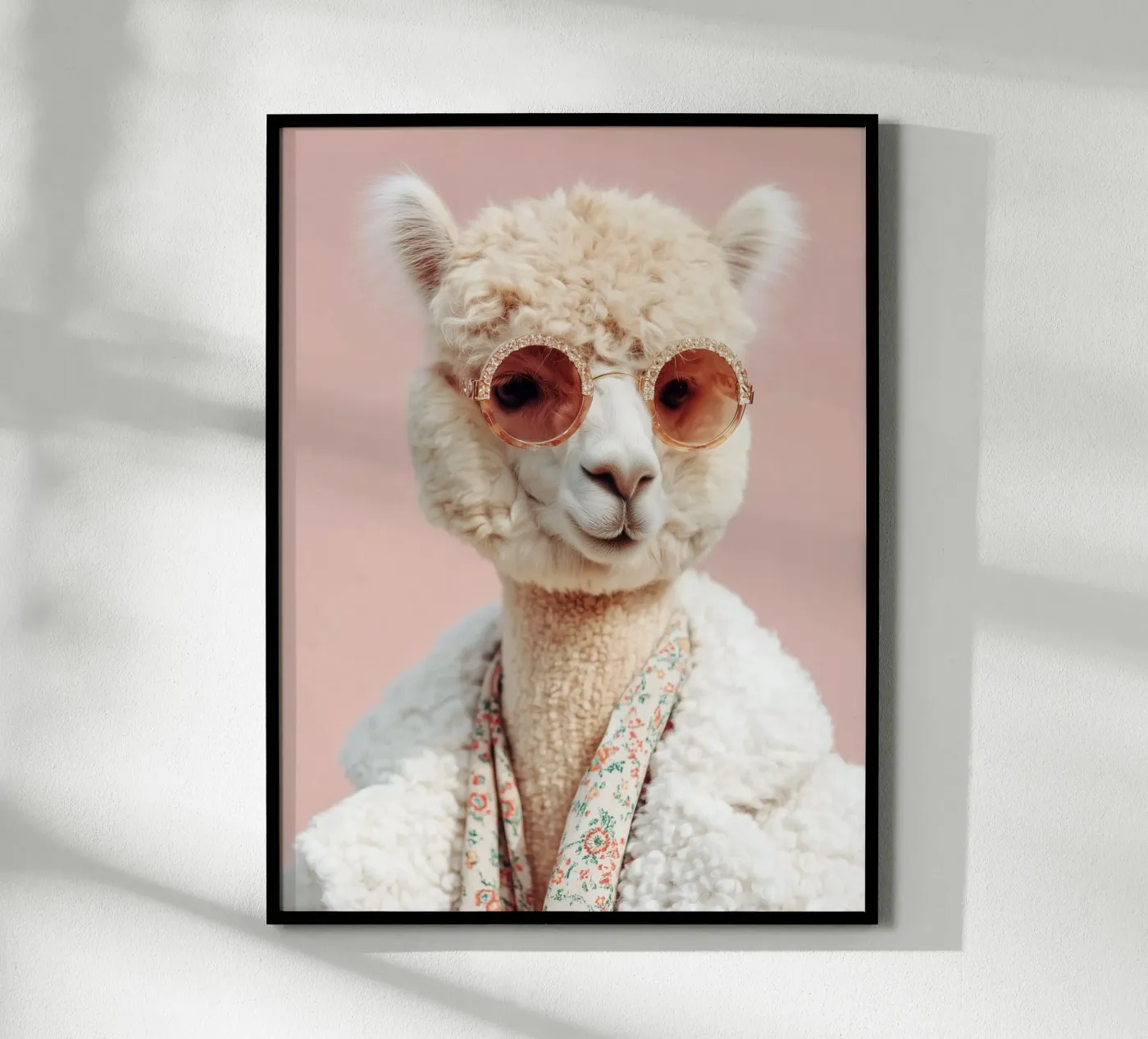 Mode Alpaca poster van Alva Studio