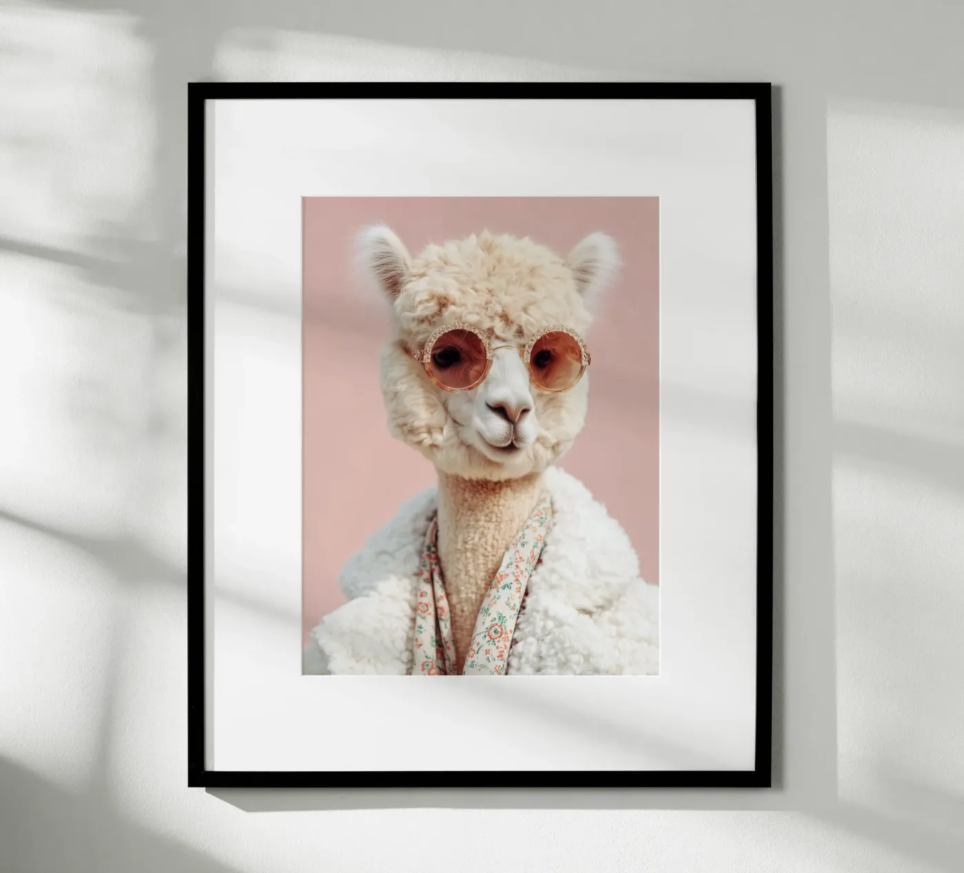 Mode Alpaca poster van Alva Studio