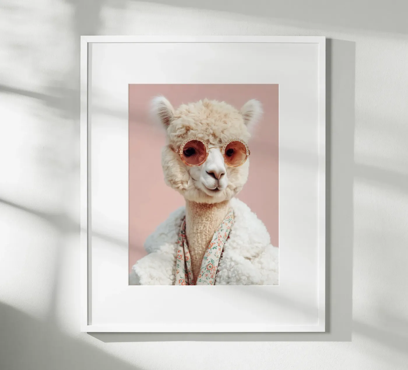 Mode Alpaca poster van Alva Studio