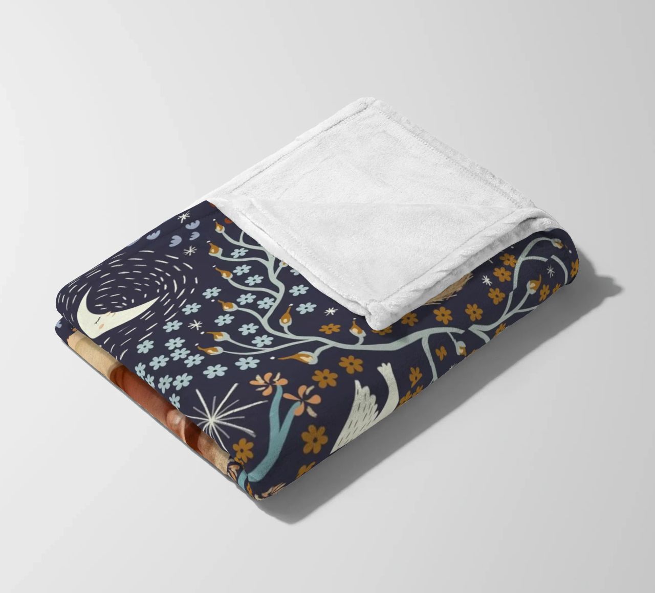 Gepersonaliseerde Slaapwel-dieren - Magische Kunst voor de Kinderkamer fleecedeken van Patruschka’s Patterns