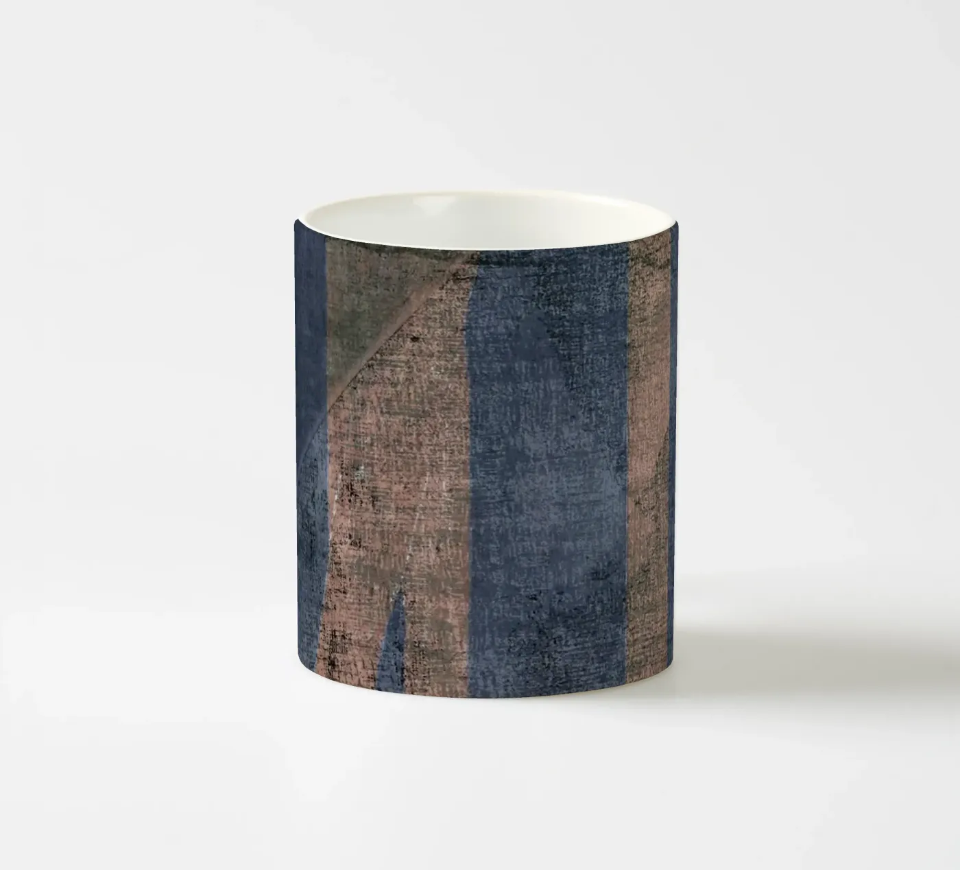 b l u e ceramic mug by k i m