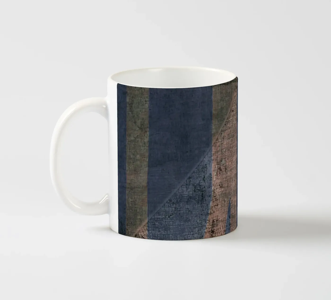 b l u e ceramic mug by k i m