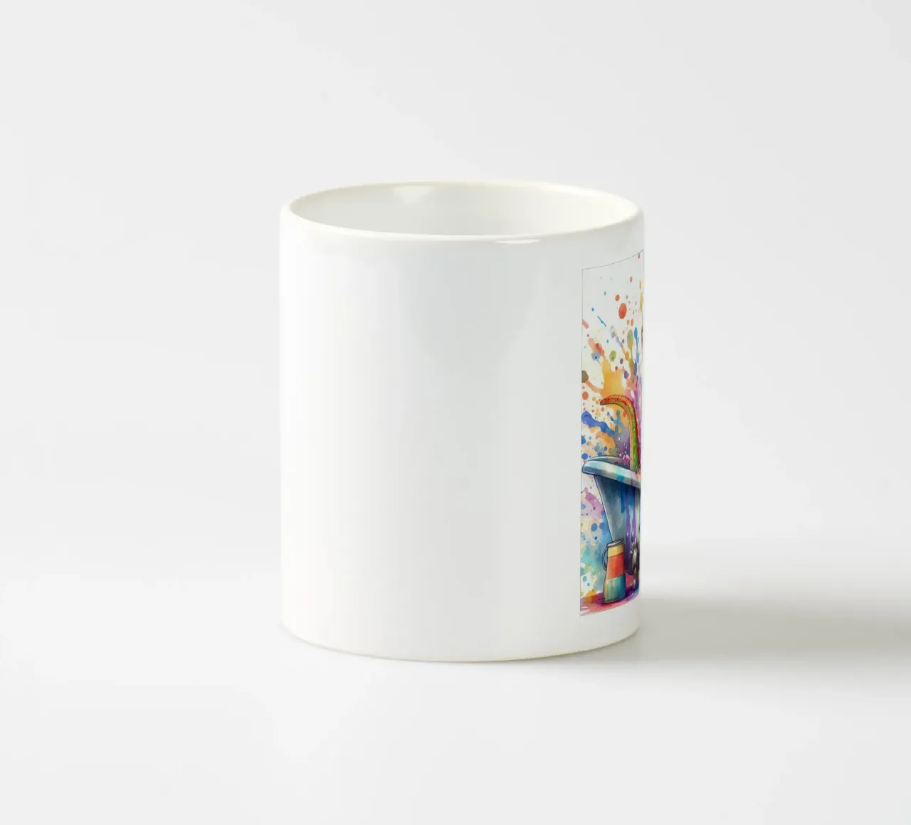 A dinosaur in the bathtub ceramic mug by 🎁 ARTVI-SHOP