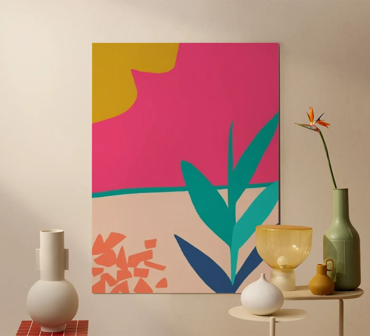 Flat Print 02 poster by Eliban