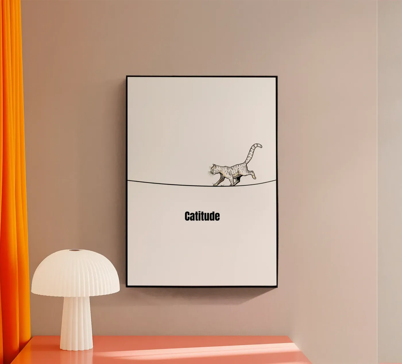 Cattime plexiglass da Tabea Jule