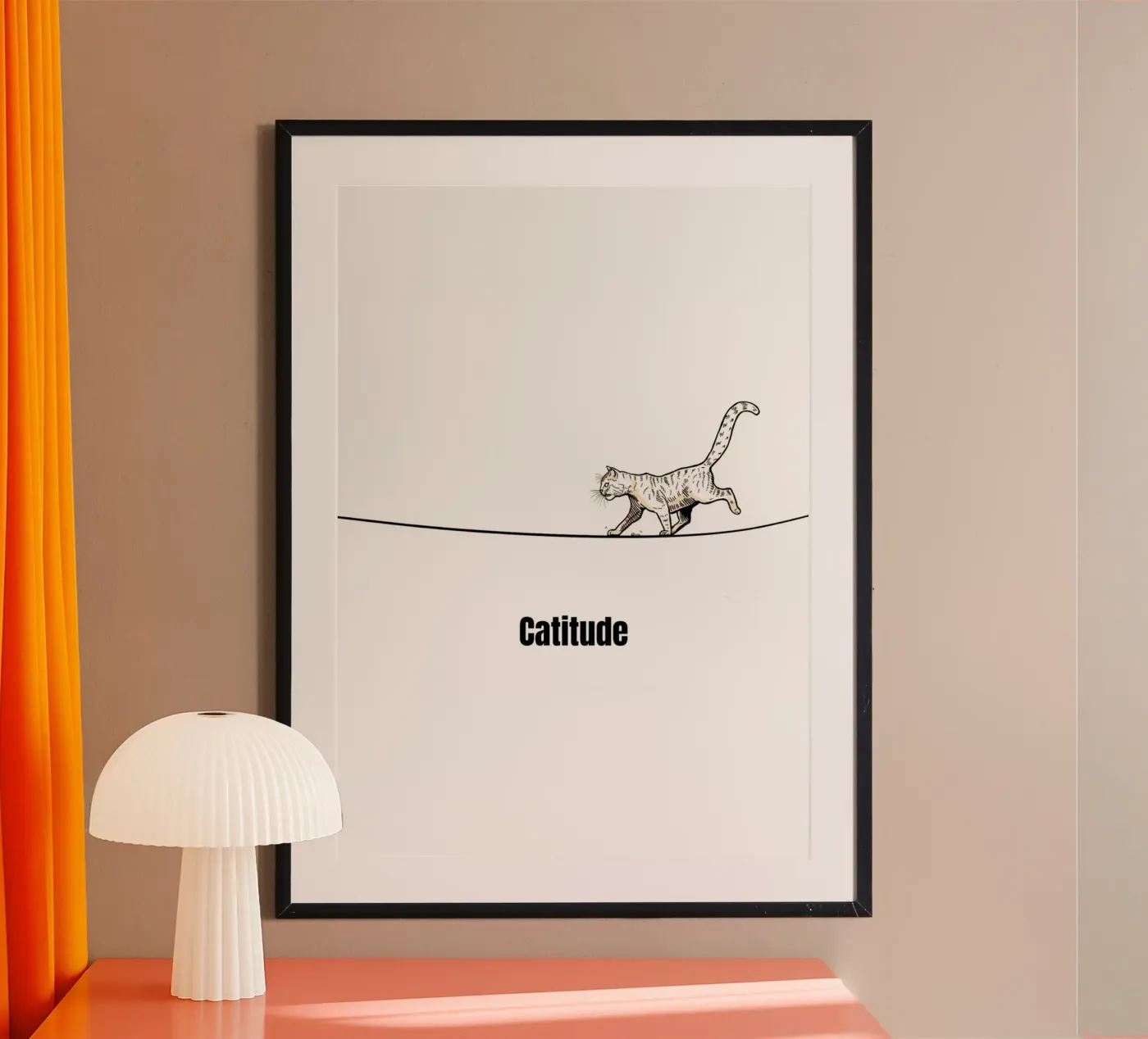 Cattime poster da Tabea Jule
