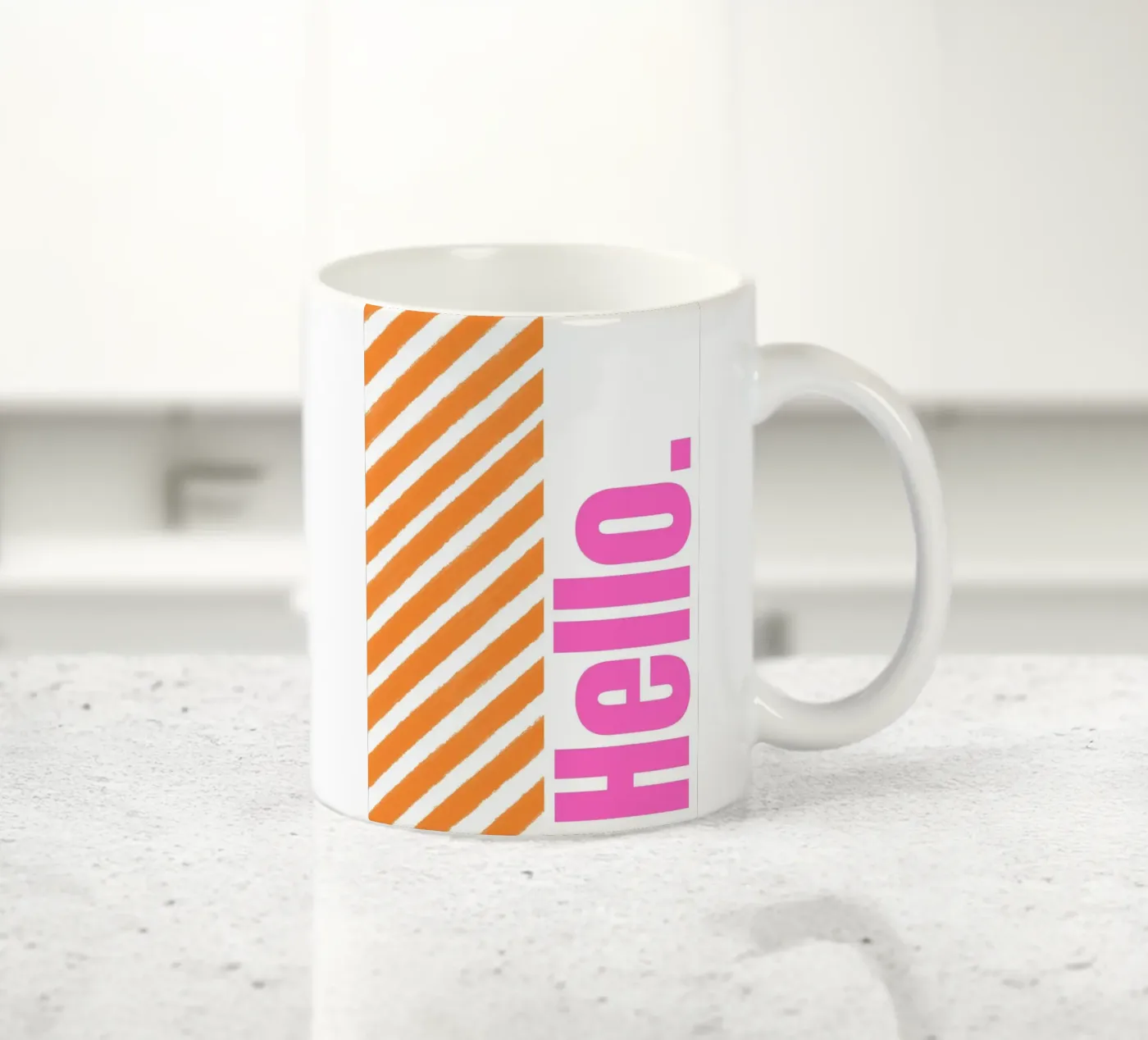 Hellooo ceramic mug by Tabea Jule