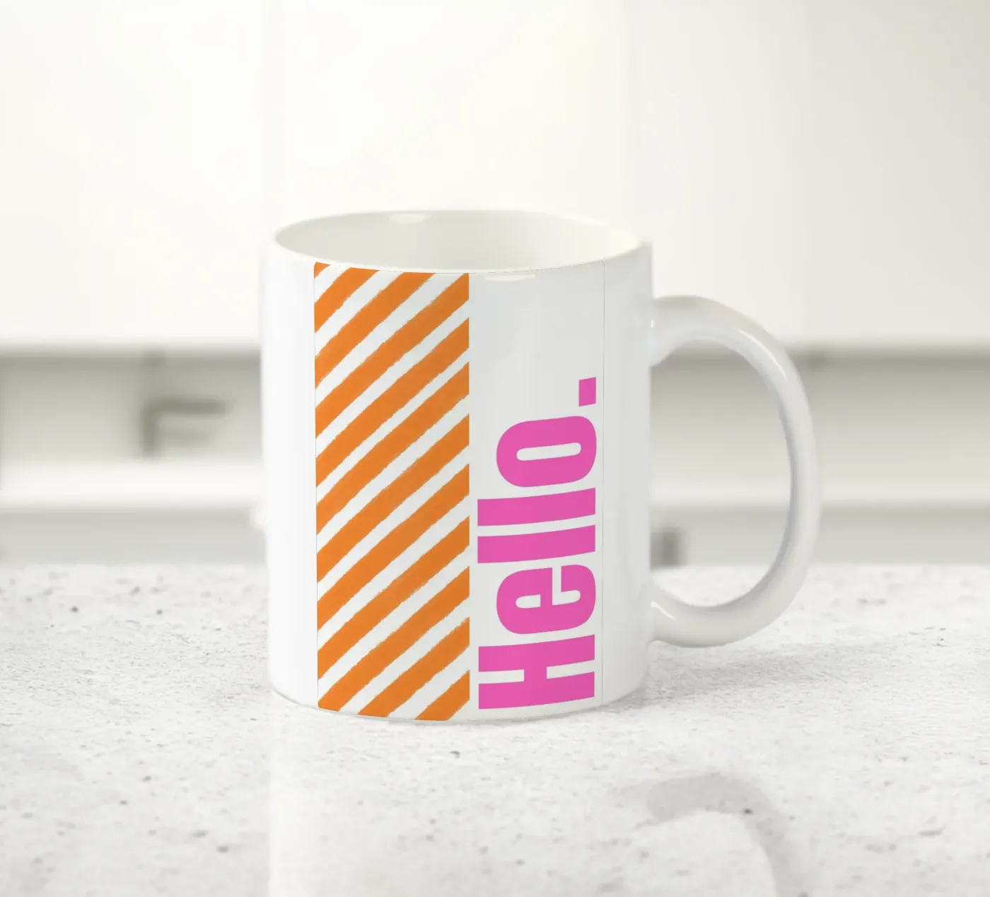 Hellooo ceramic mug by Tabea Jule
