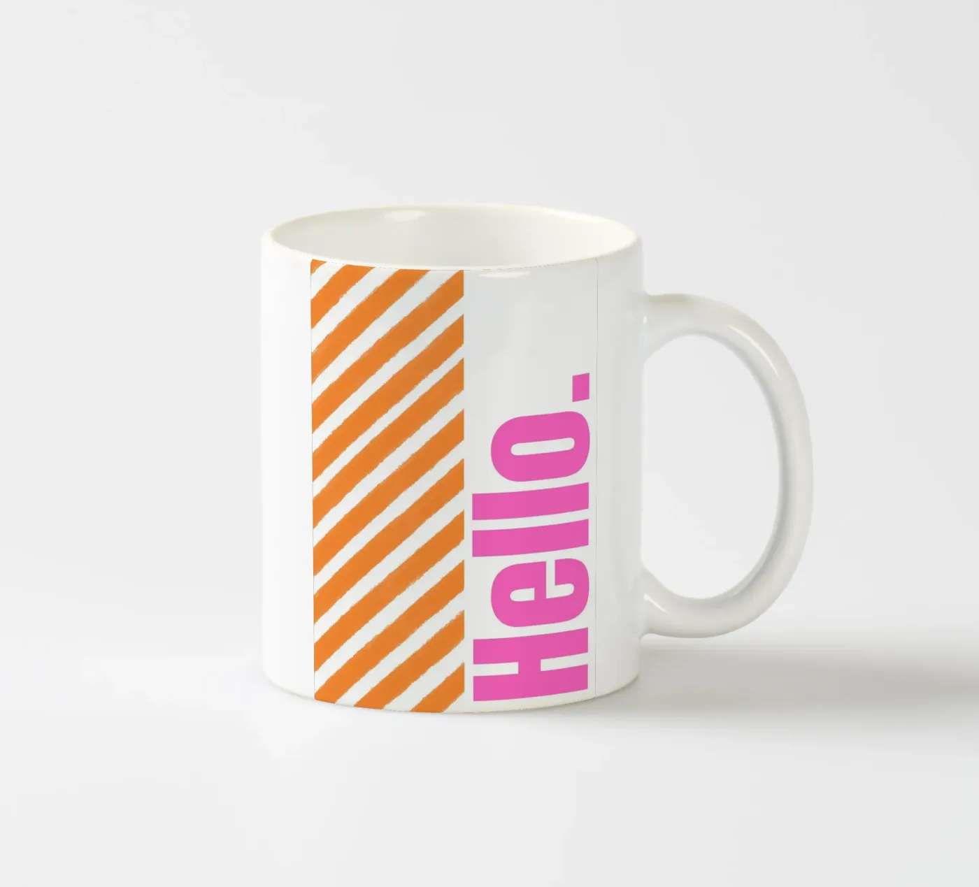 Hellooo ceramic mug by Tabea Jule