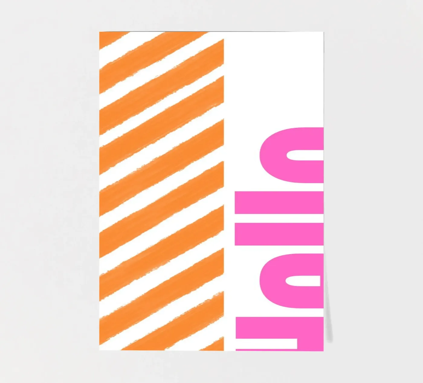 Hellooo stickervel van Tabea Jule