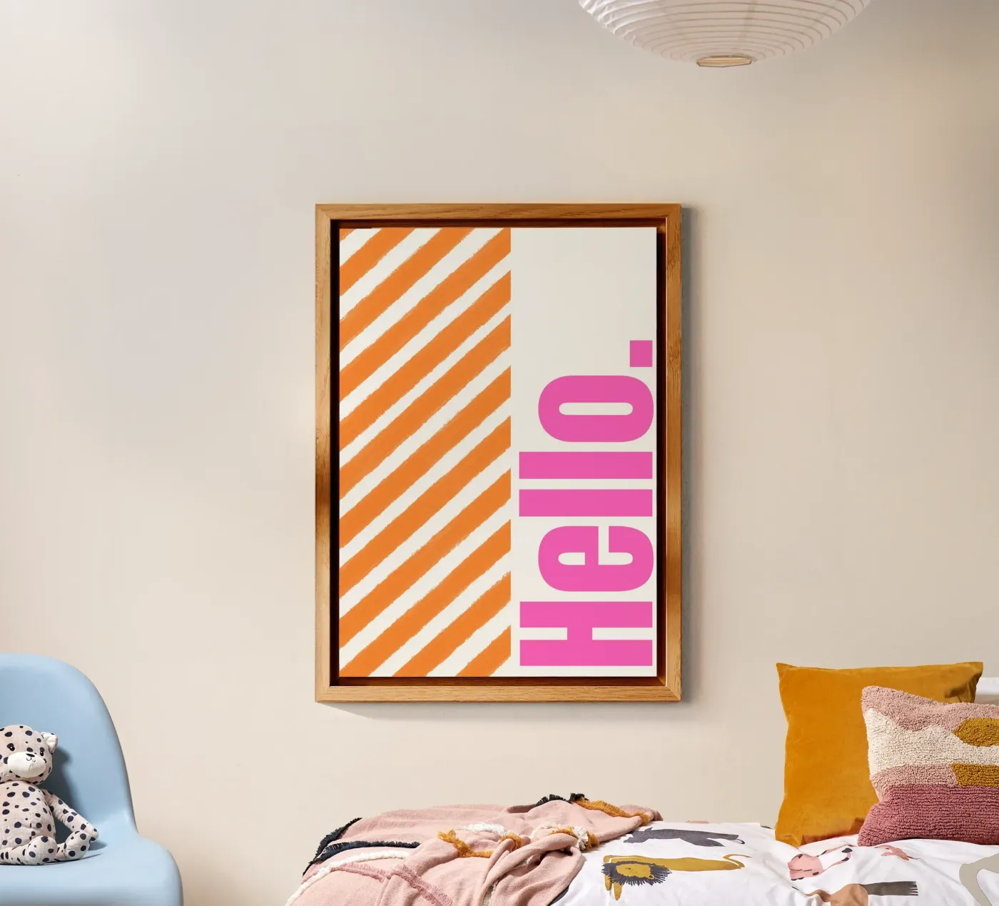 Hellooo alluminio dibond da Tabea Jule