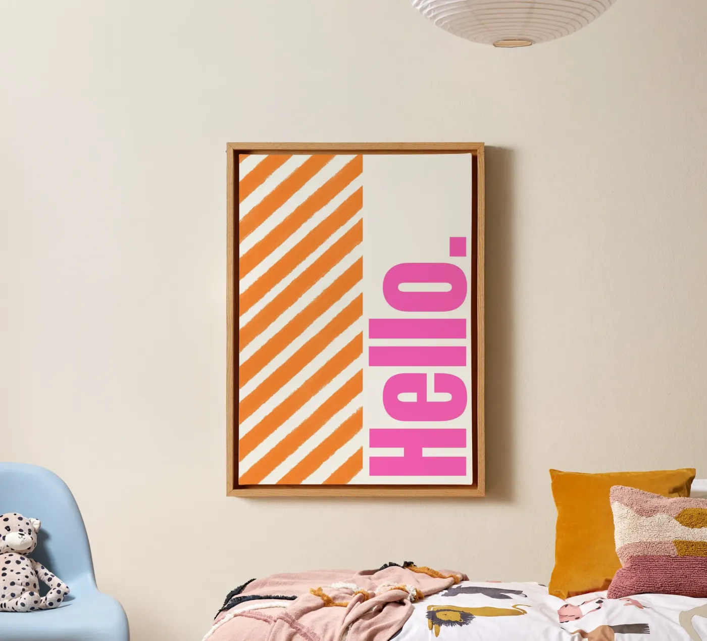 Hellooo Leinwand von Tabea Jule