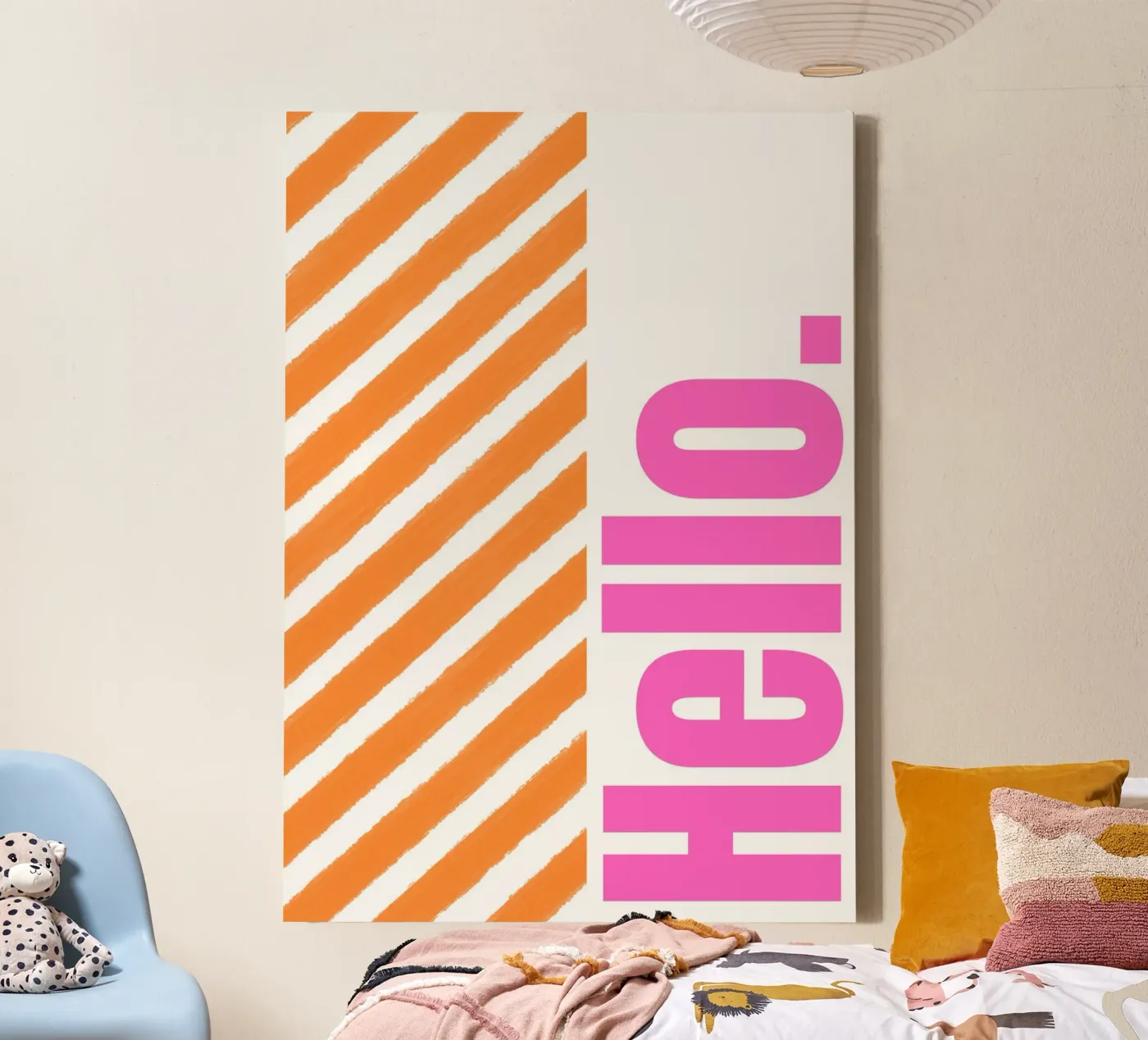 Hellooo Leinwand von Tabea Jule