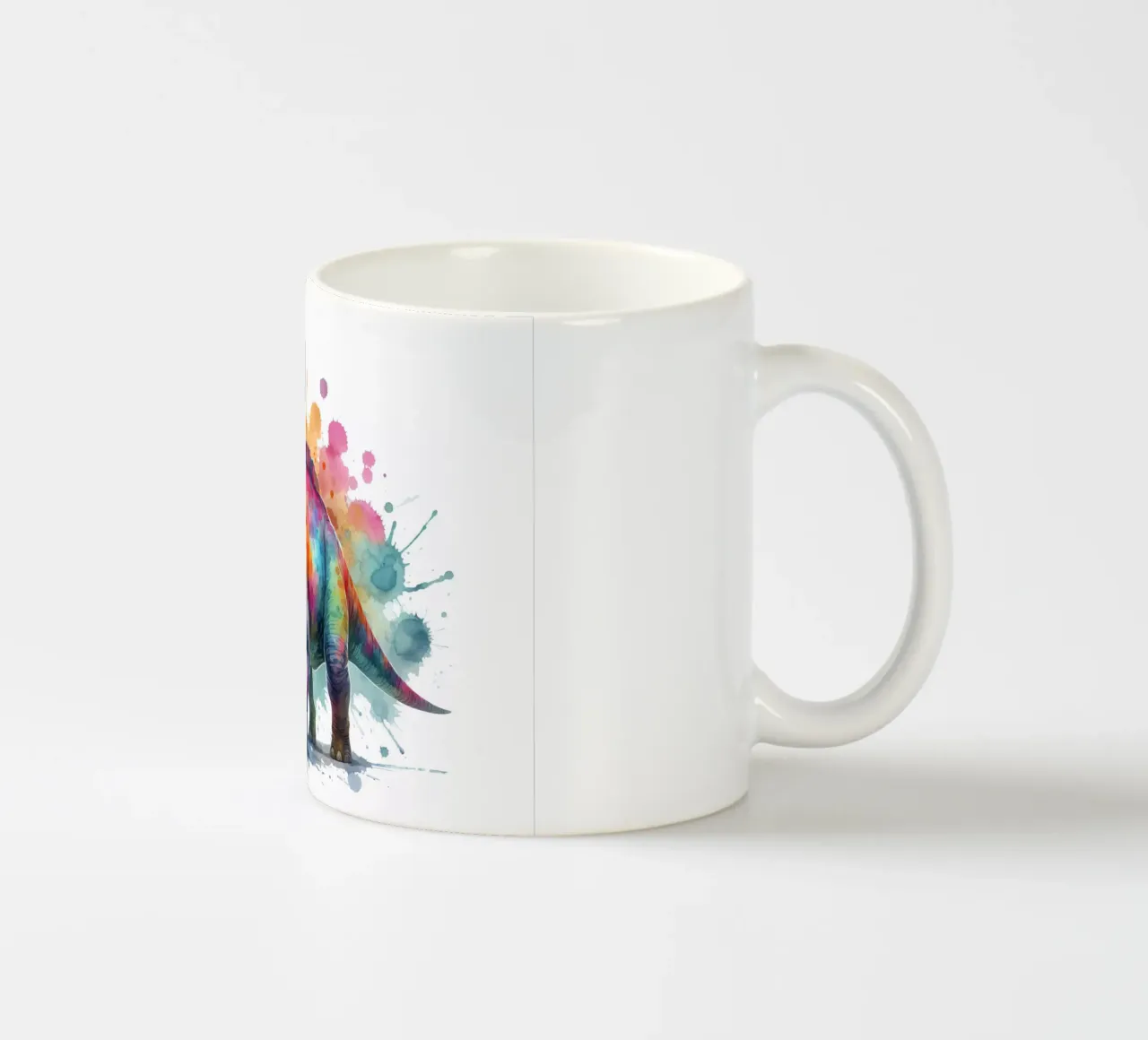 Dinosauro ad acquerello tazza in ceramica da 🎁 ARTVI-SHOP