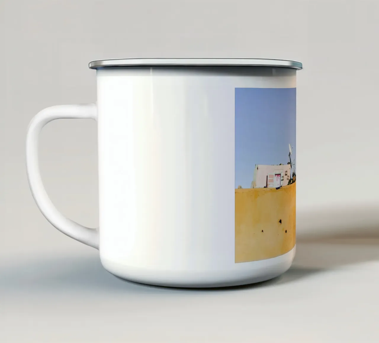 Marrakesh Paradise 2 tazza in smalto da Paul Aidan Perry