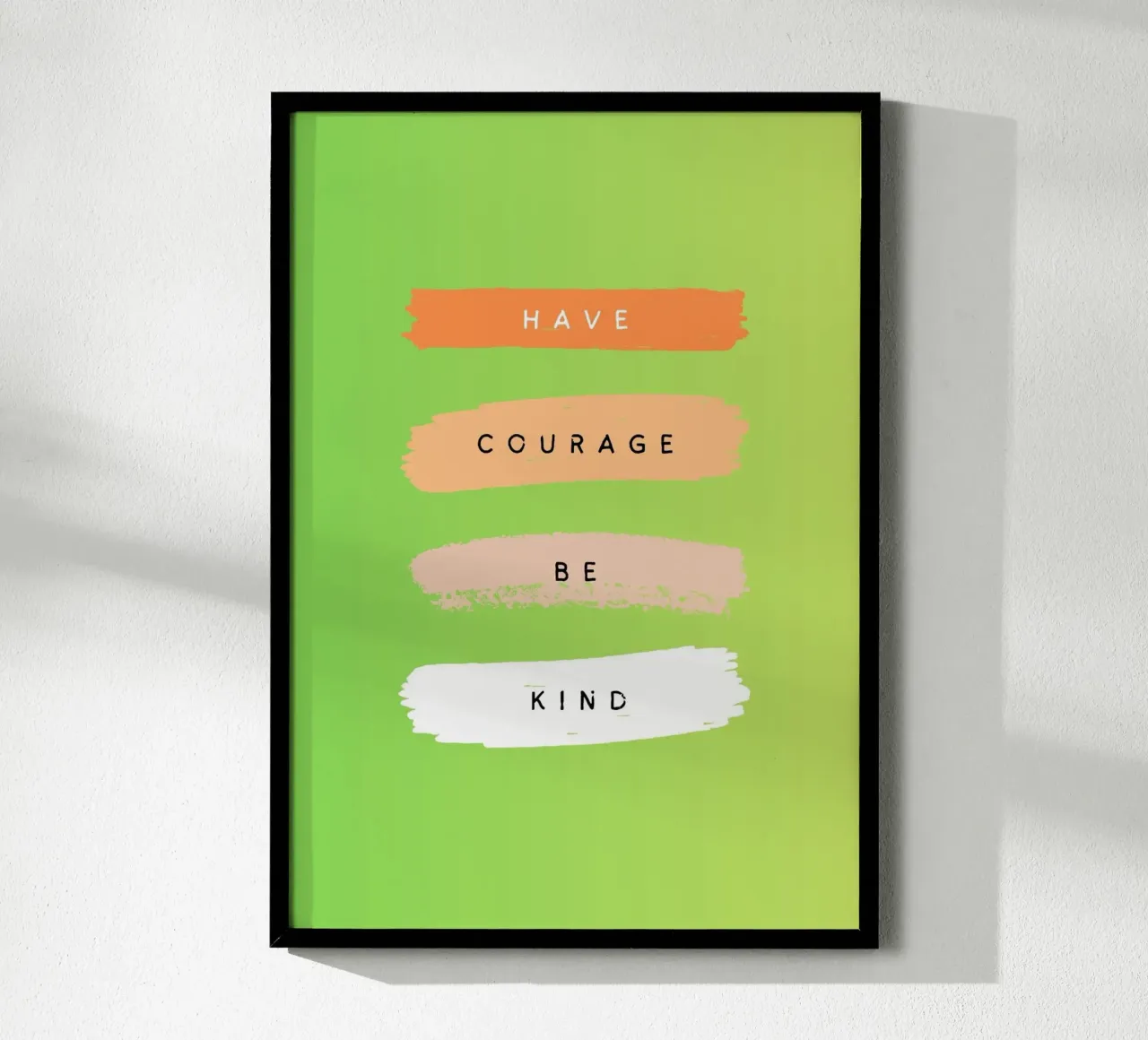 Mut Poster von Art Bloom Studio