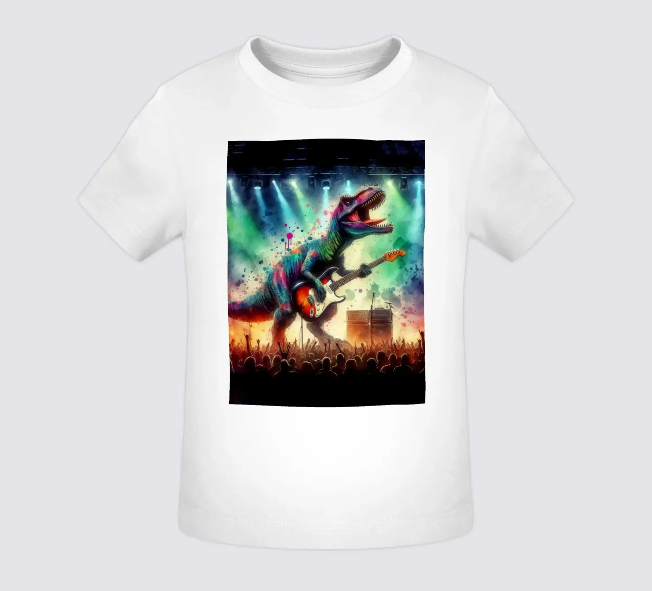 Dinosauro in concerto maglietta neonato da 🎁 ARTVI-SHOP
