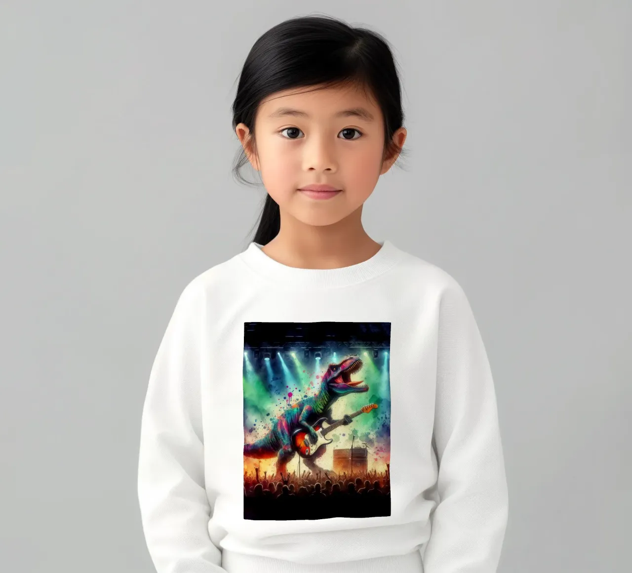 Dinosauro in concerto felpa bambino da 🎁 ARTVI-SHOP