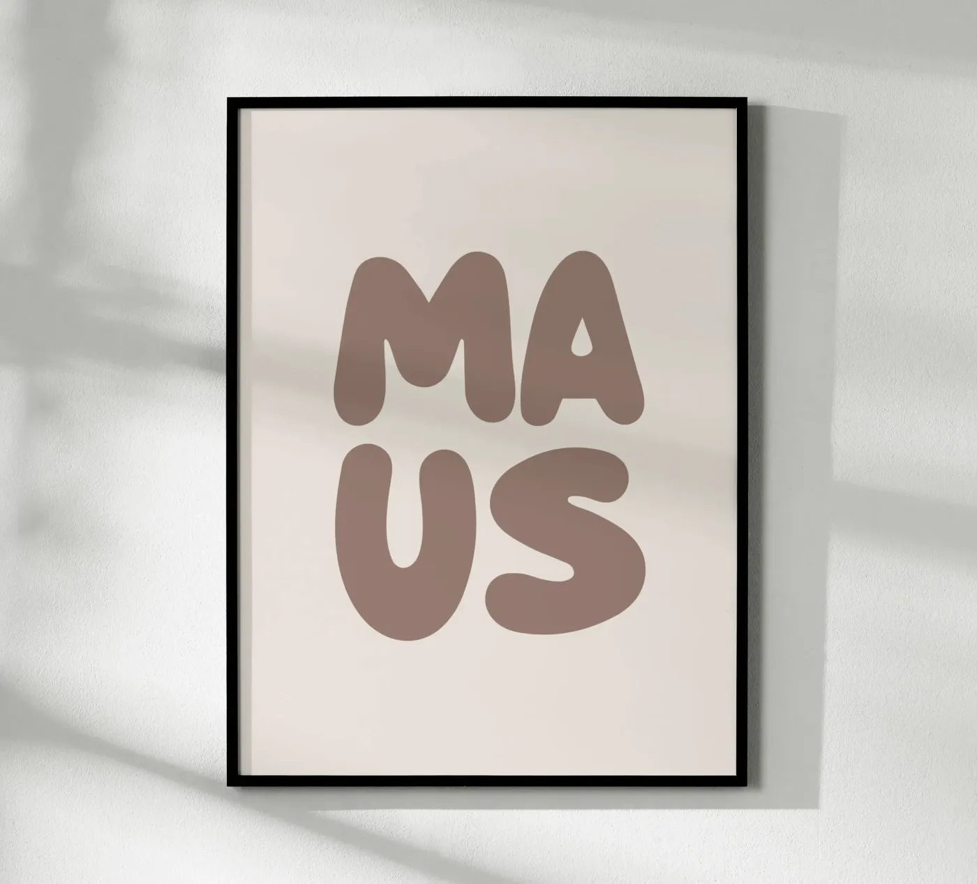 Maus Poster von CSK ART