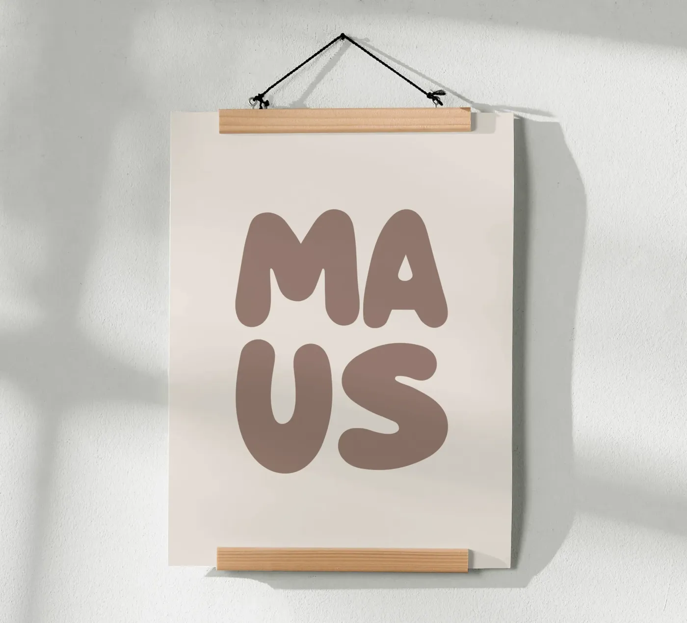Maus Poster von CSK ART