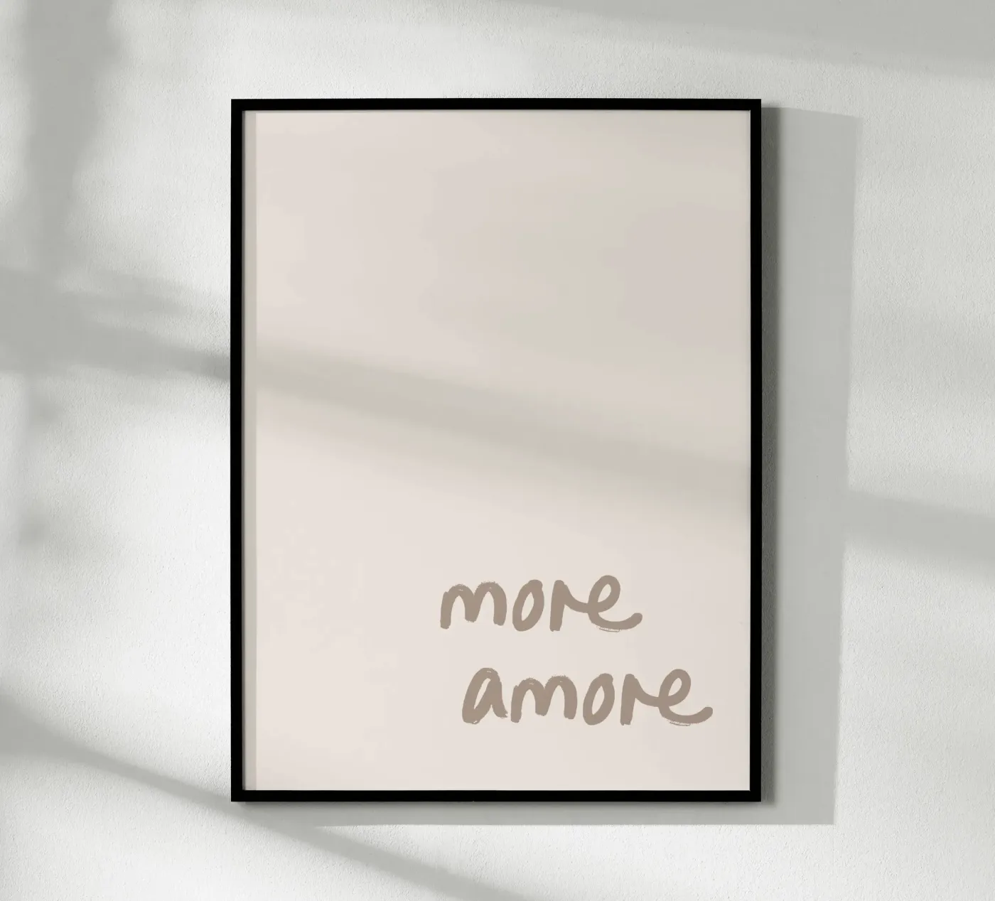 more amore poster da CSK ART