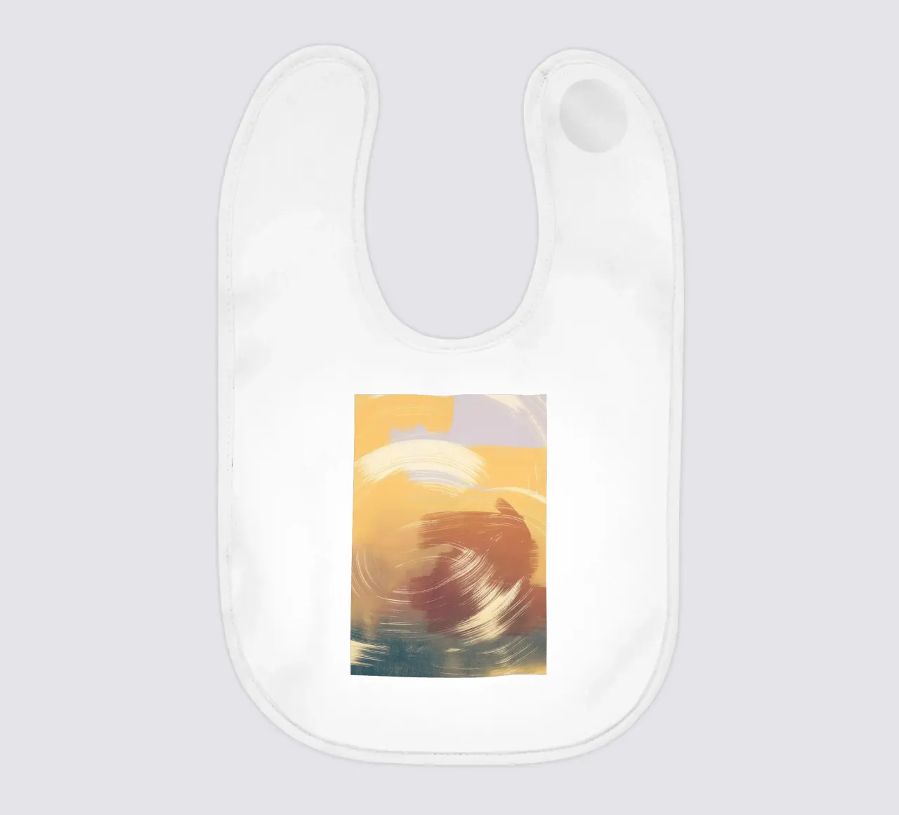 A Dreamer baby bib by Artascy Art